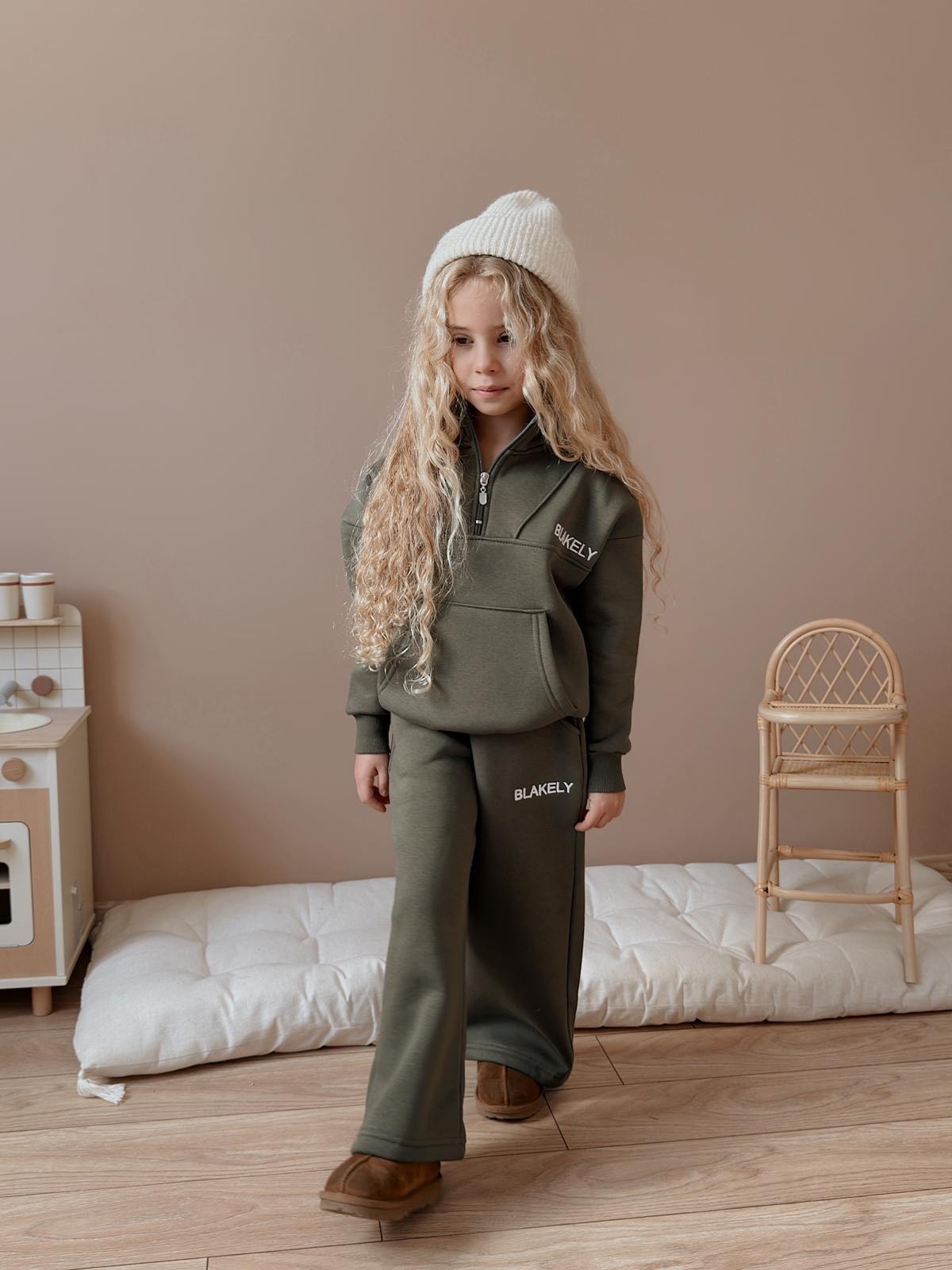 Kız Çocuk Haki Blakely 2'li Takım