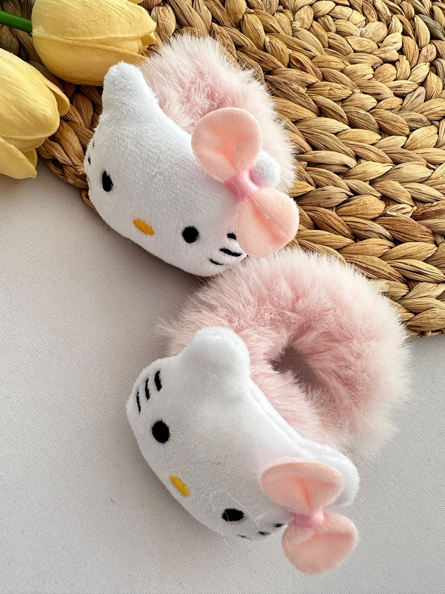 2'Lİ Hello Kitty PeluŞ Simit Toka