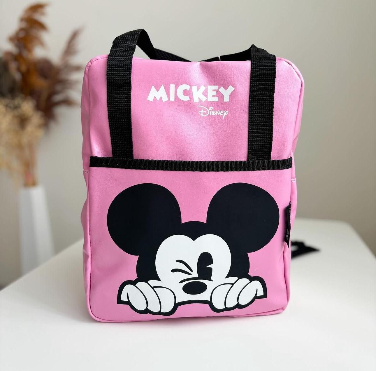 Pembe Mickey Kreş Çanta