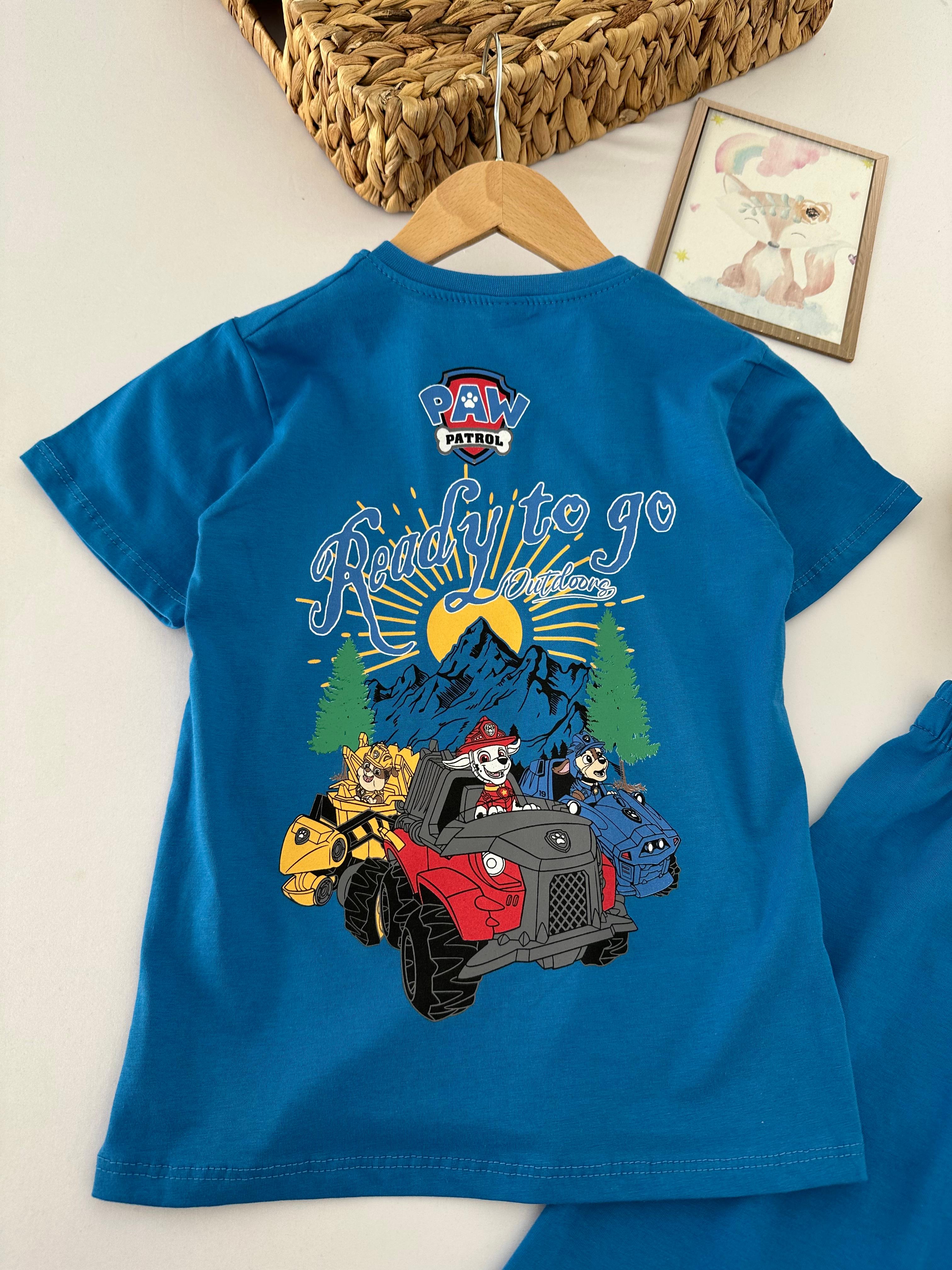 Erkek Çocuk Mavi Paw Patrol Takım