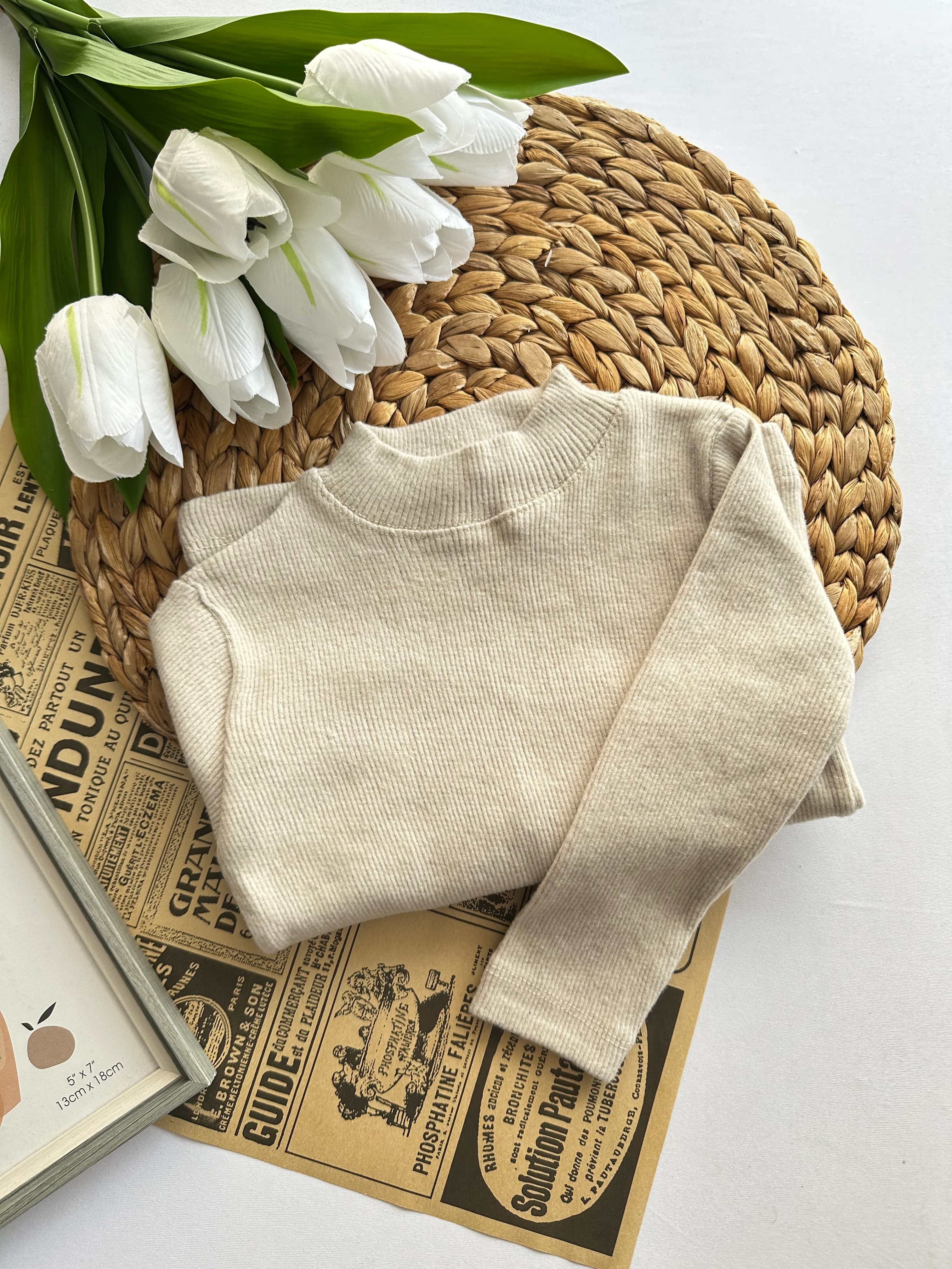 Kız Çocuk Bej Kaşkorse Badi