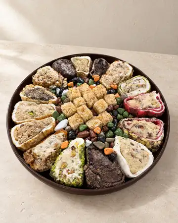 Karışık Sarma Lokum Tepsisi – 1,5 kg