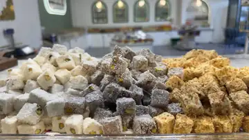 Karışık Çifte Kavrulmuş Küp Lokum