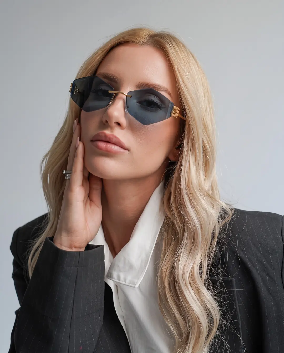 Miu Miu Gold İthal Kadın Gözlük G4592-VLL
