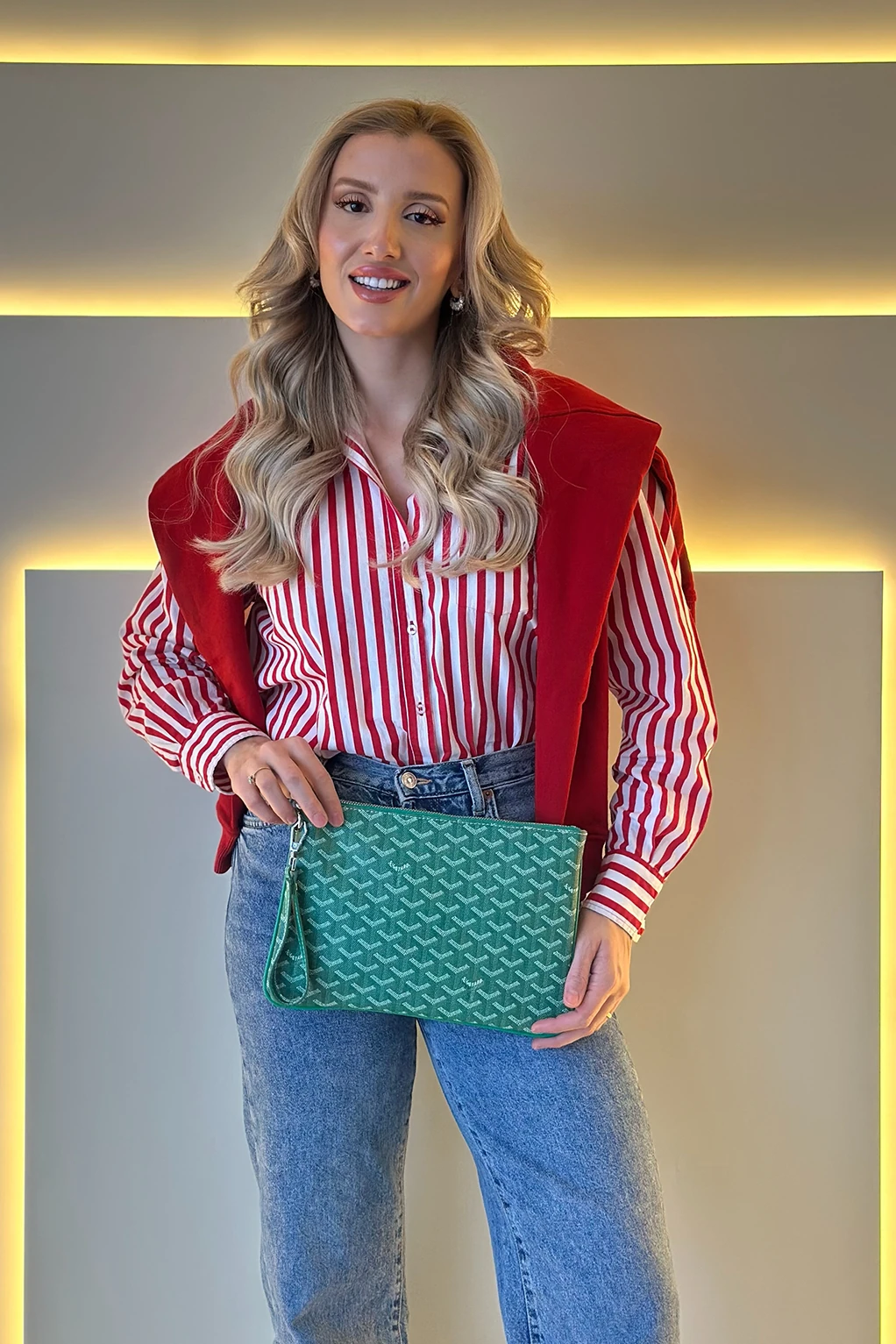 GYRD - Clutch Yeşil Çanta