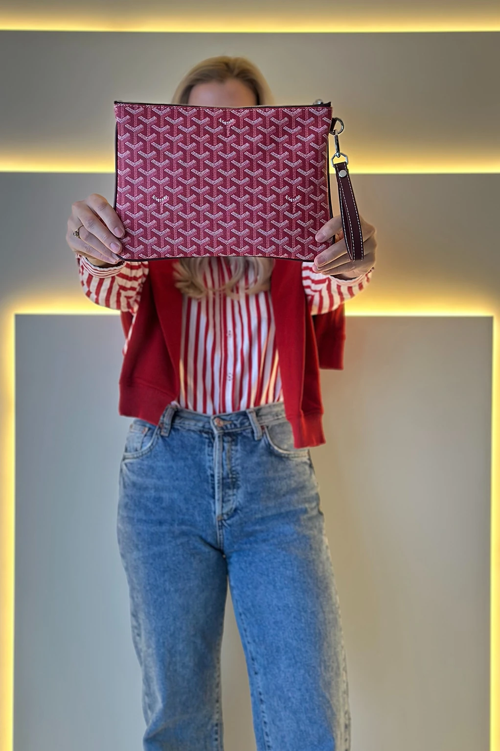 GYRD - Clutch Kırmızı Çanta