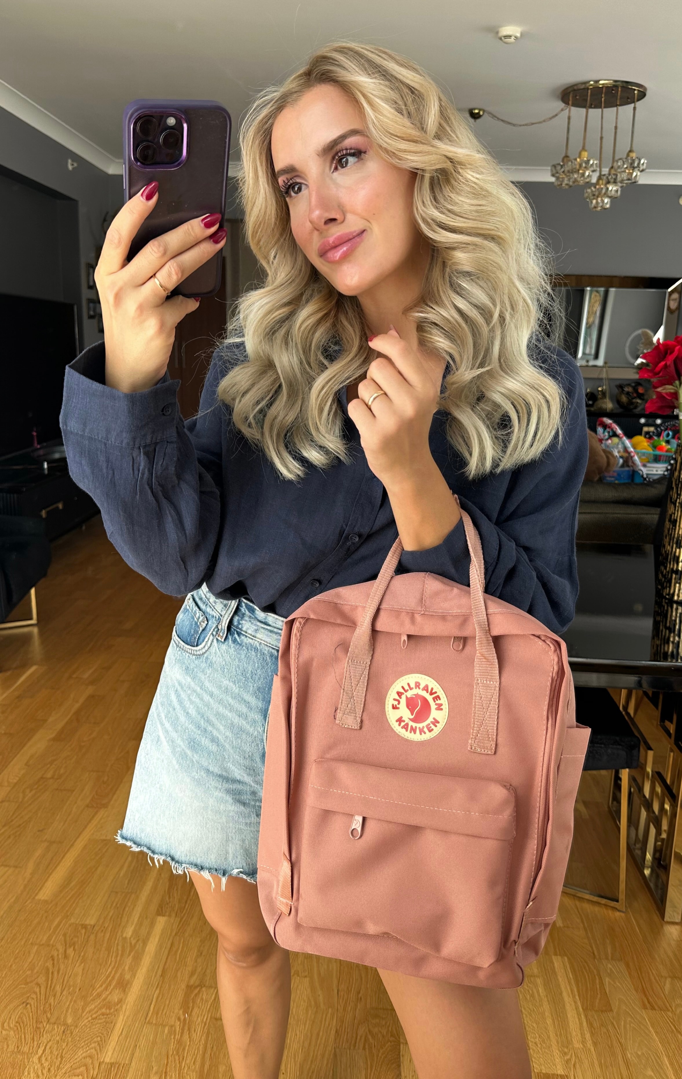 Fjallrav Kank - Sırt Çantası - Pudra