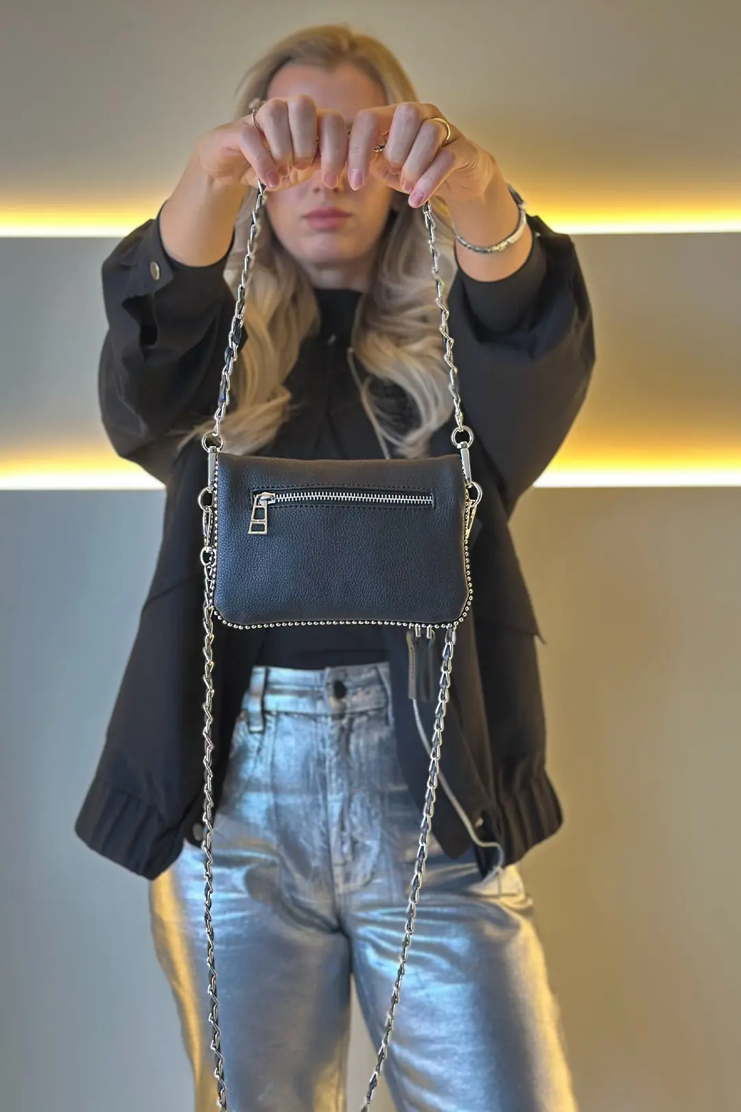 ZDG VLTR - New Rock Mini Siyah Çanta