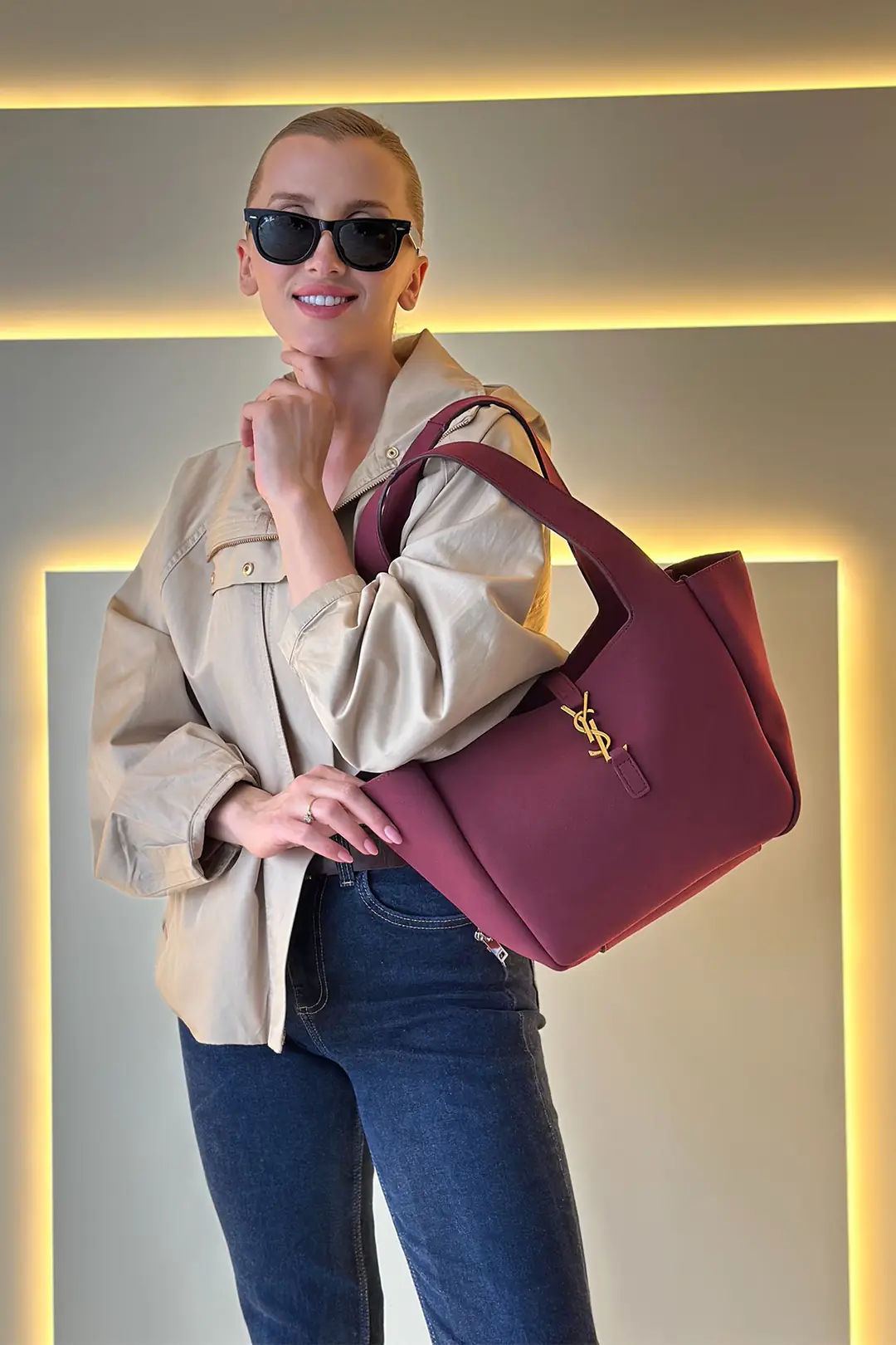 YSL - Le Bea Bordo Çanta