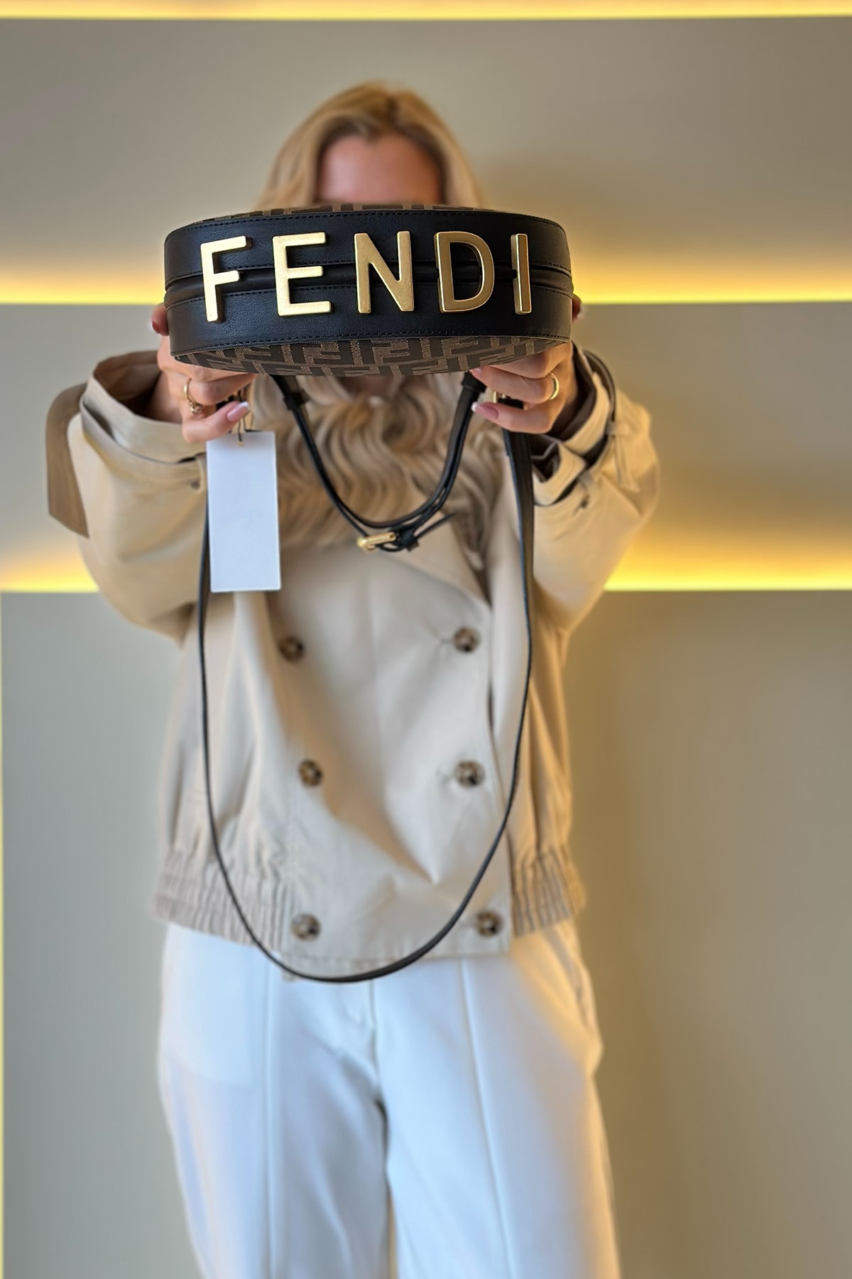 FND - Hobo Siyah Kahve Detay Çanta