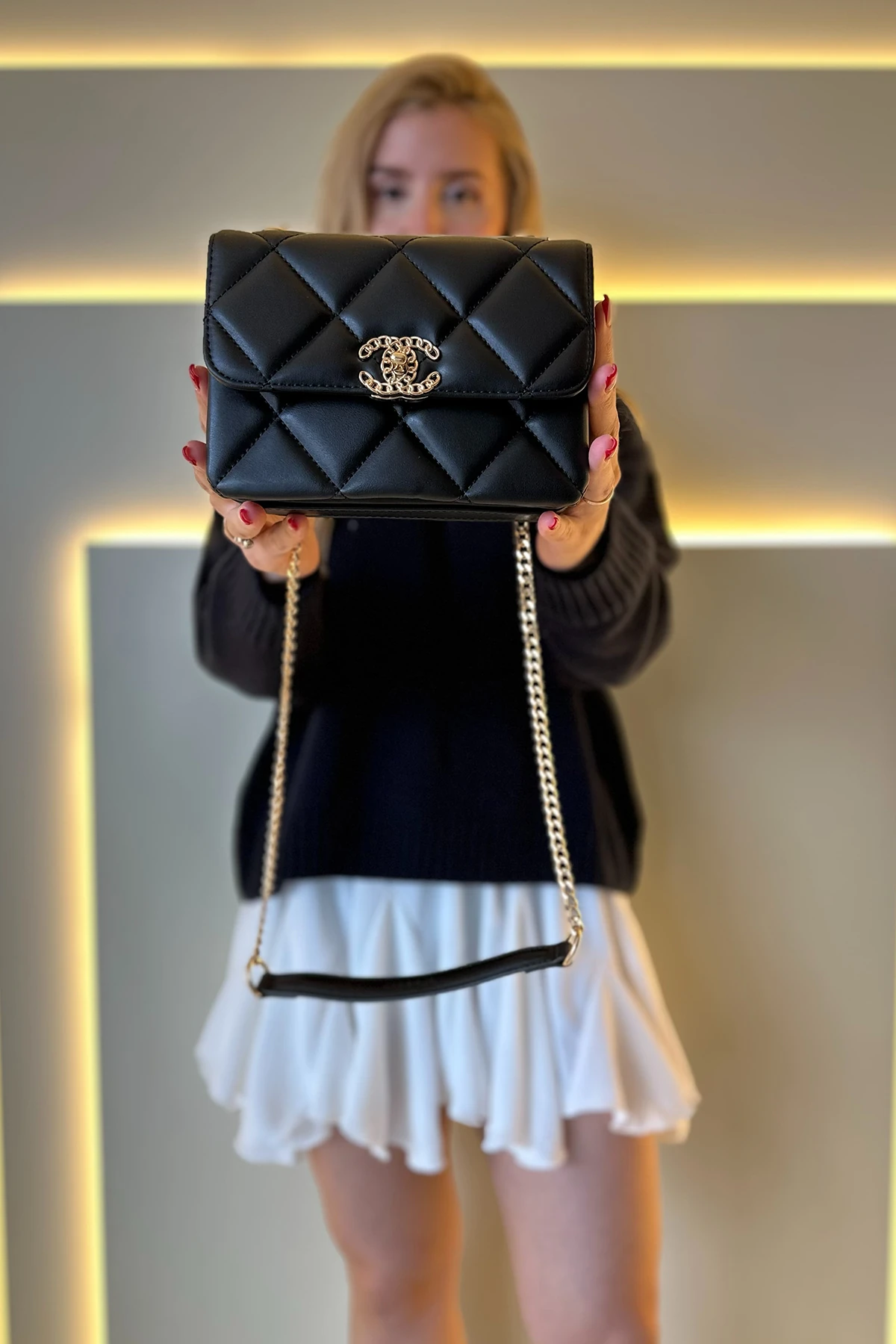 Chnl - Slatted Siyah