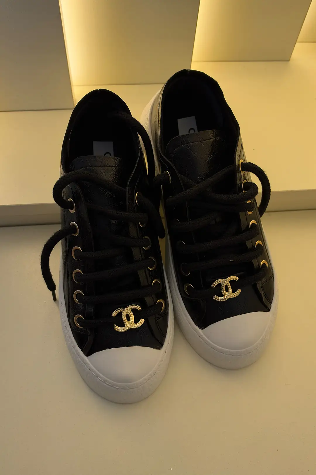 Chnl - Sneakers Siyah Yeni Sezon