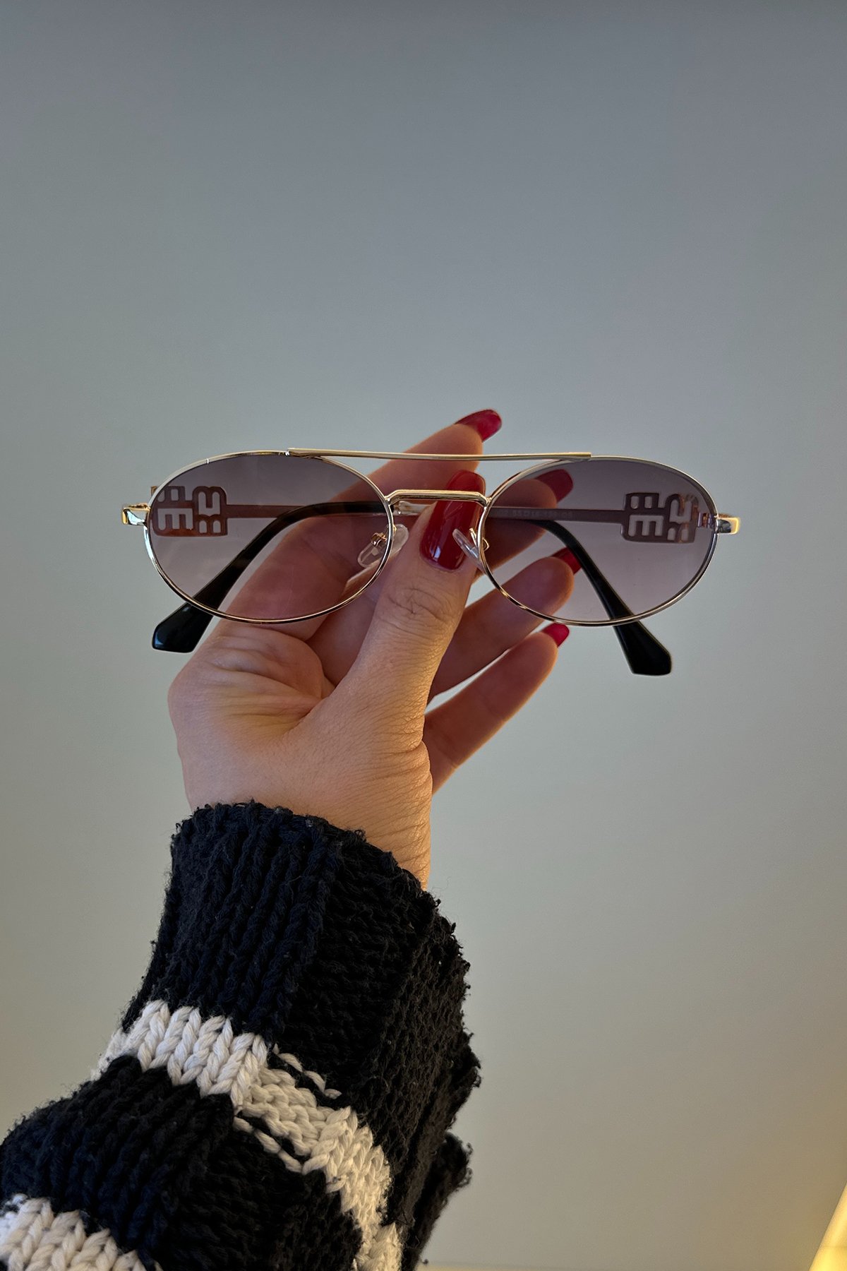 Miu Mi - Logo sunglasses Güneş Gözlüğü