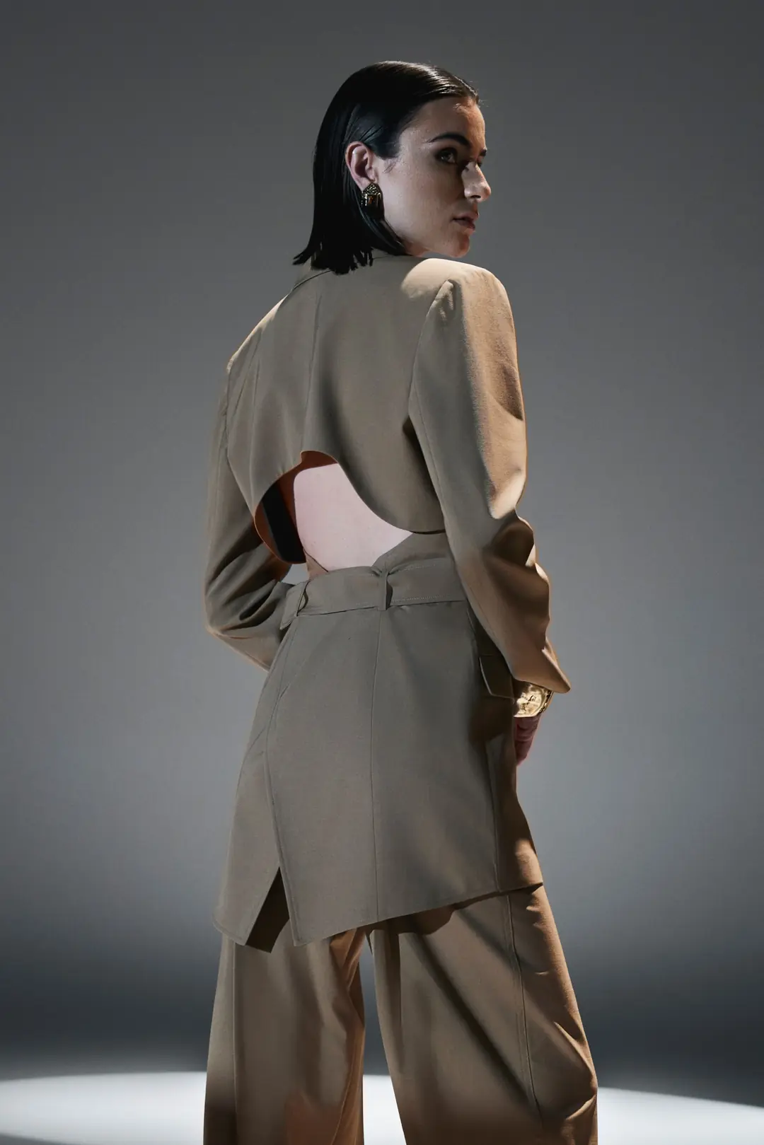 OAK PINE - Camel Ceket Pantolan Takım