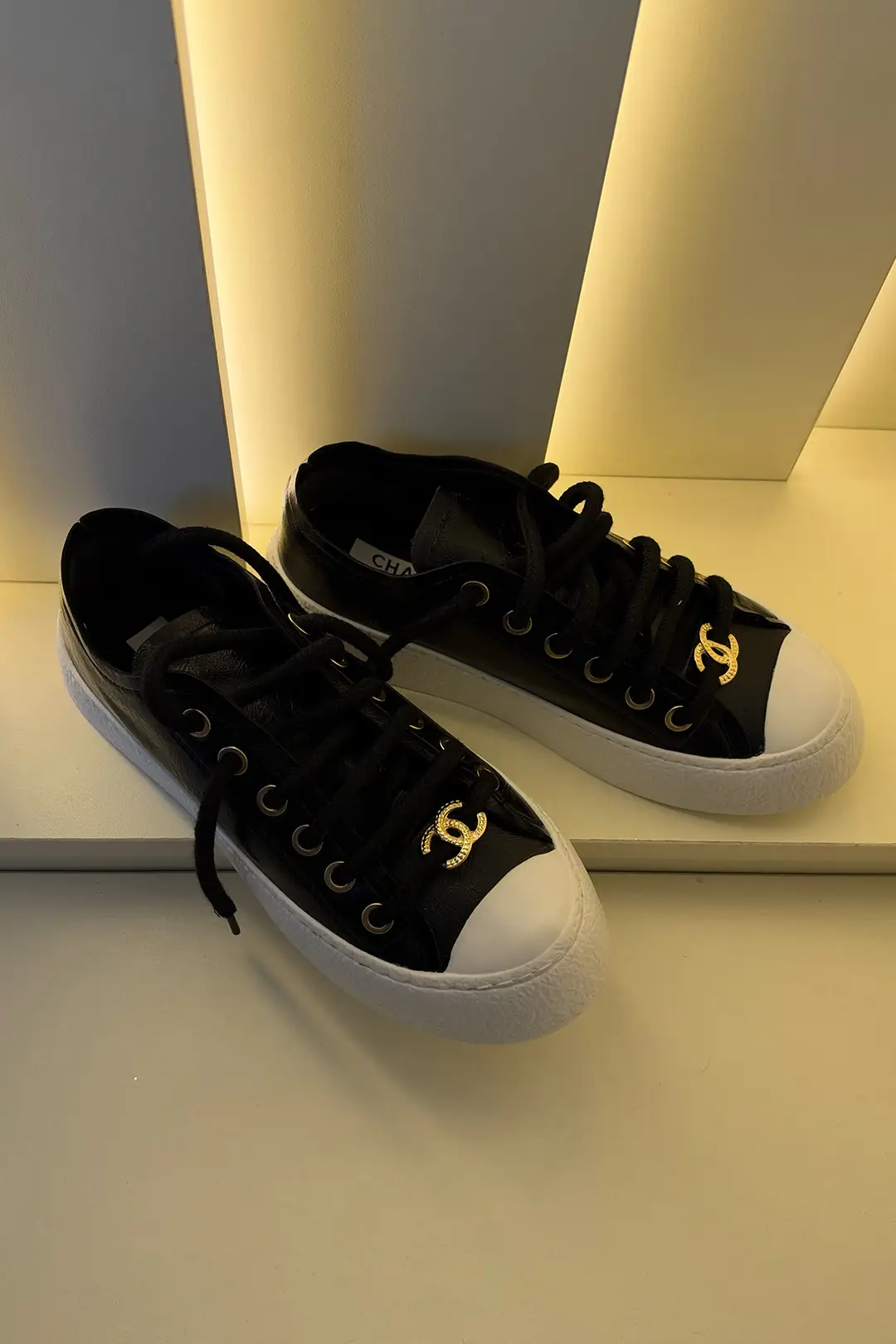 Chnl - Sneakers Siyah Yeni Sezon