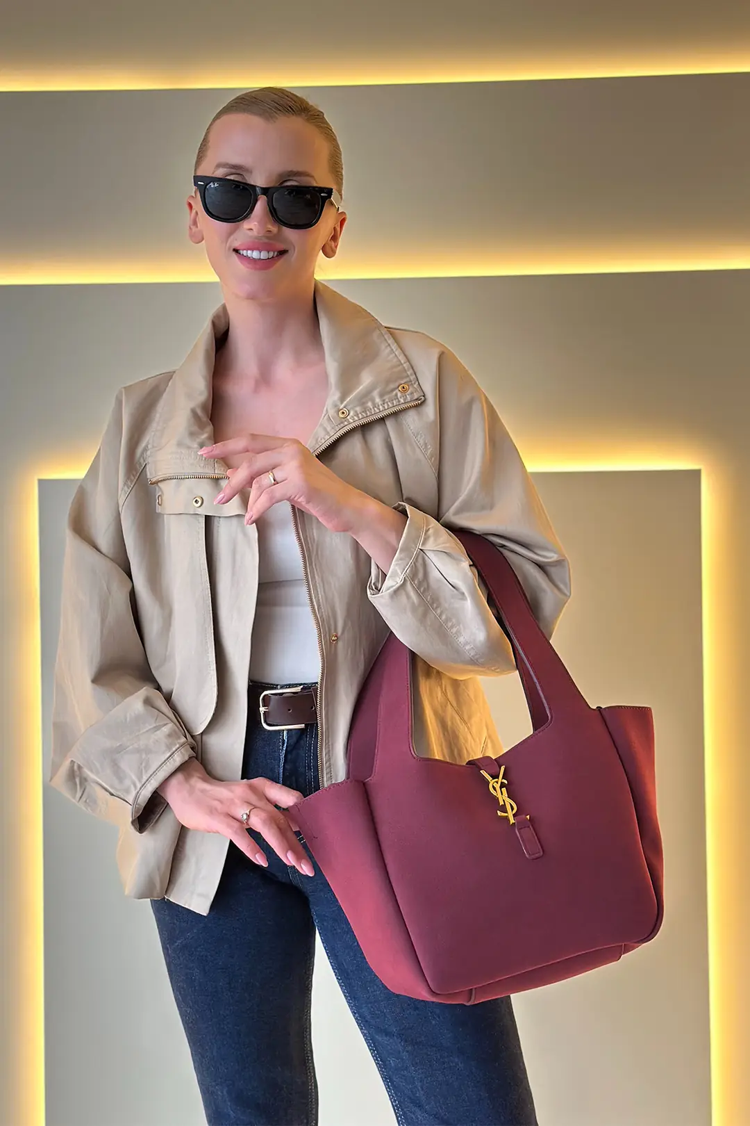 YSL - Le Bea Bordo Çanta