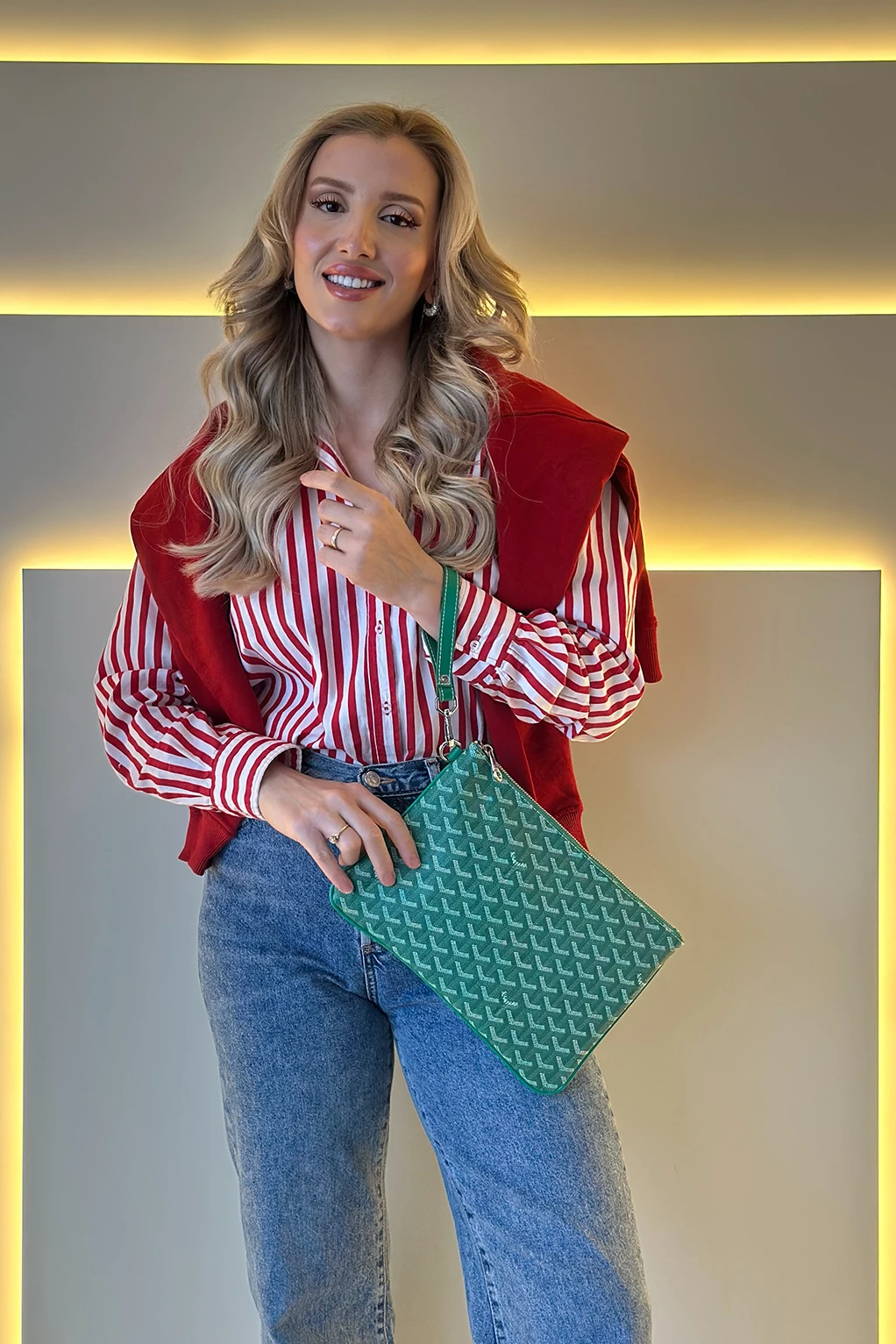 GYRD - Clutch Yeşil Çanta