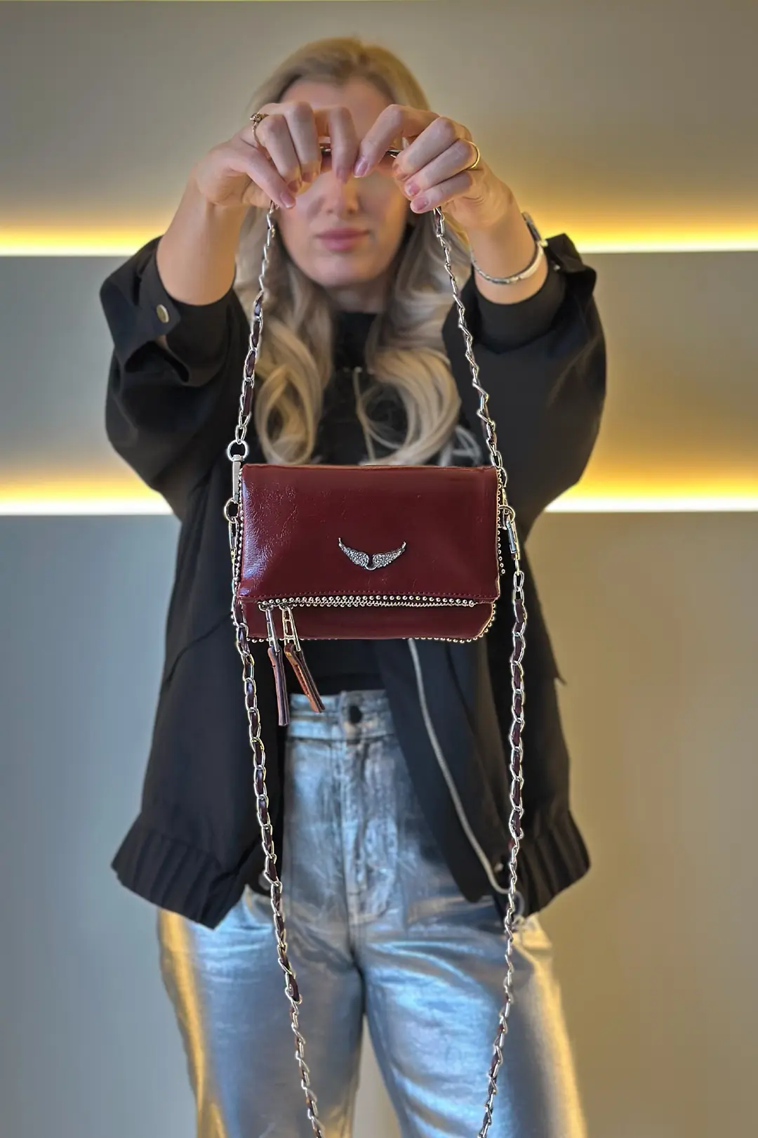 ZDG VLTR - New Rock Mini Bordo Çanta