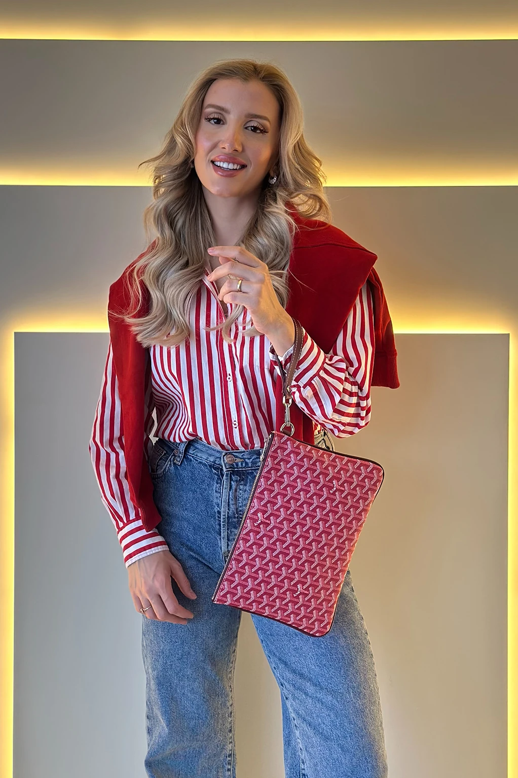 GYRD - Clutch Kırmızı Çanta