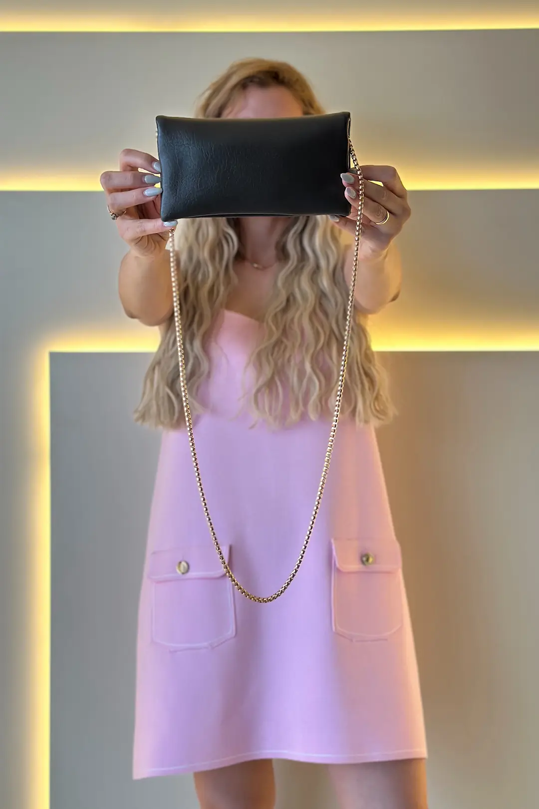 Ysl - Mini Zincirli Haki