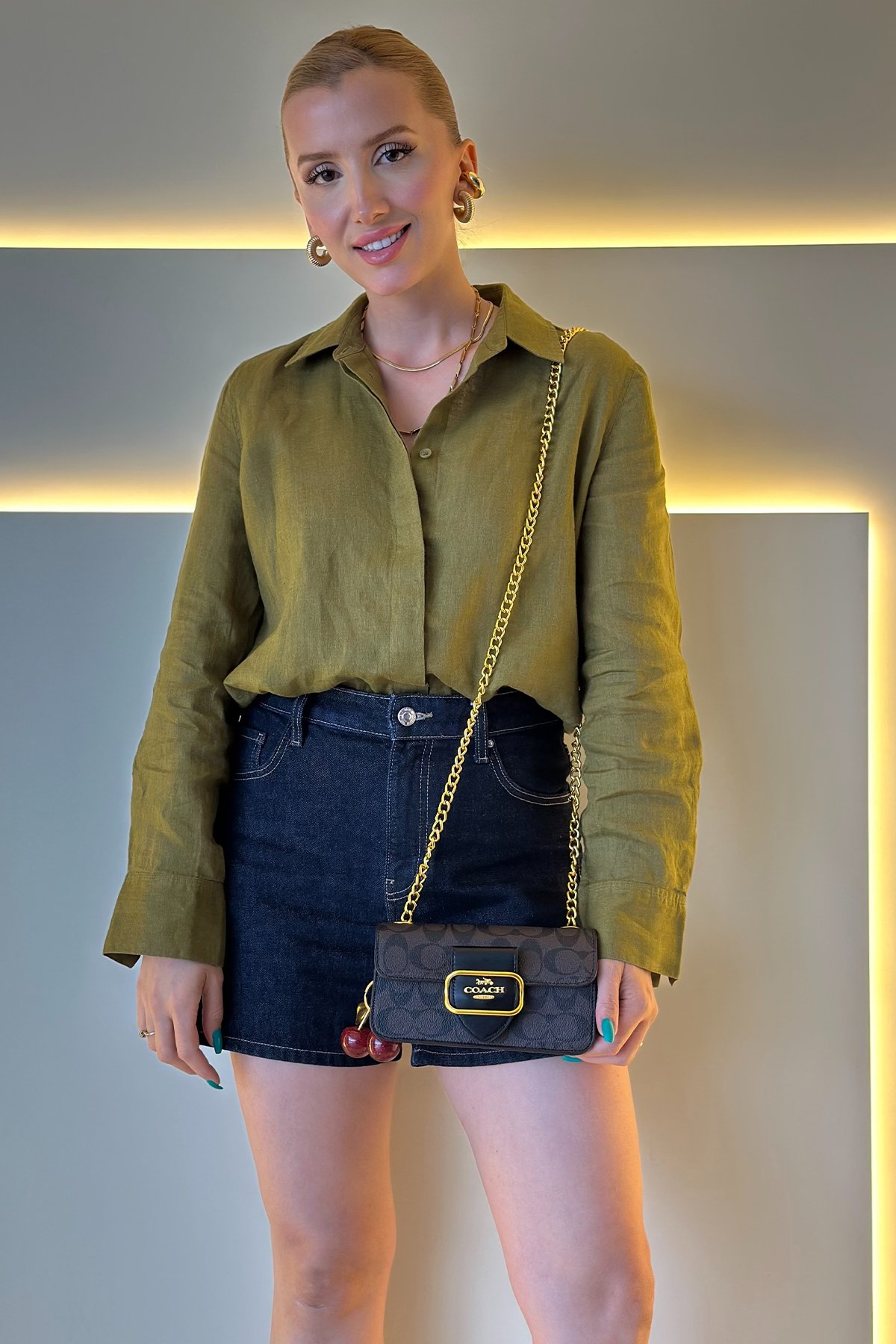 Cch - Bag Anahtarlıklı Siyah Detay