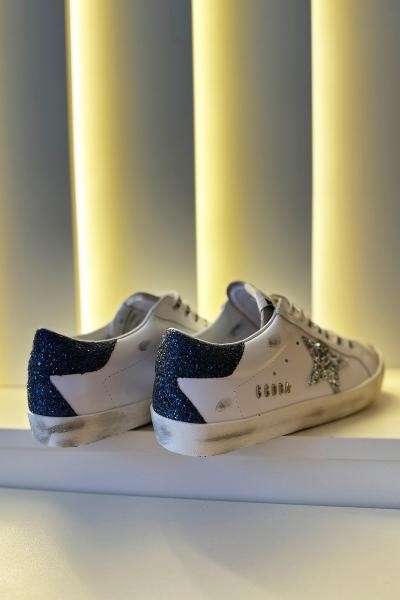 Gldn Gs - Sneakers Beyaz Gri Detay