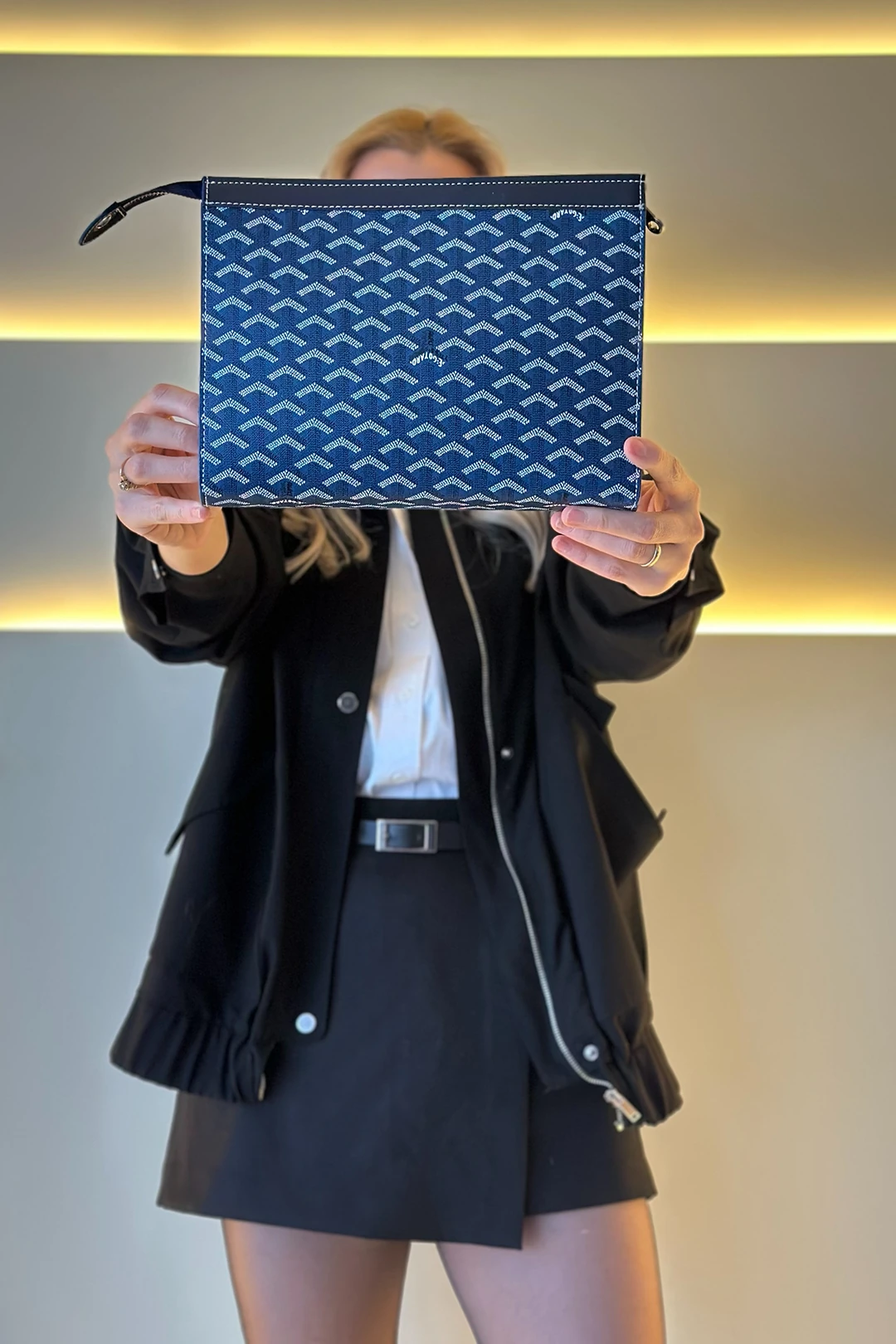 GYRD - Big Clutch Mavi Çanta