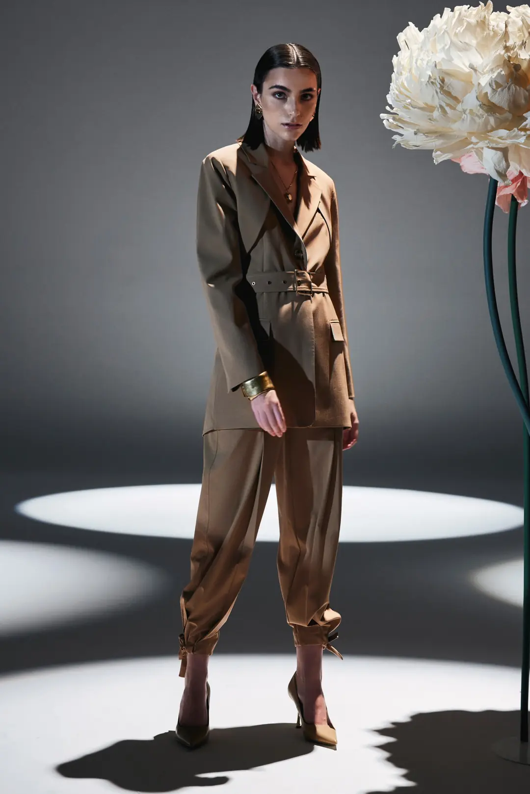 OAK PINE - Camel Ceket Pantolan Takım