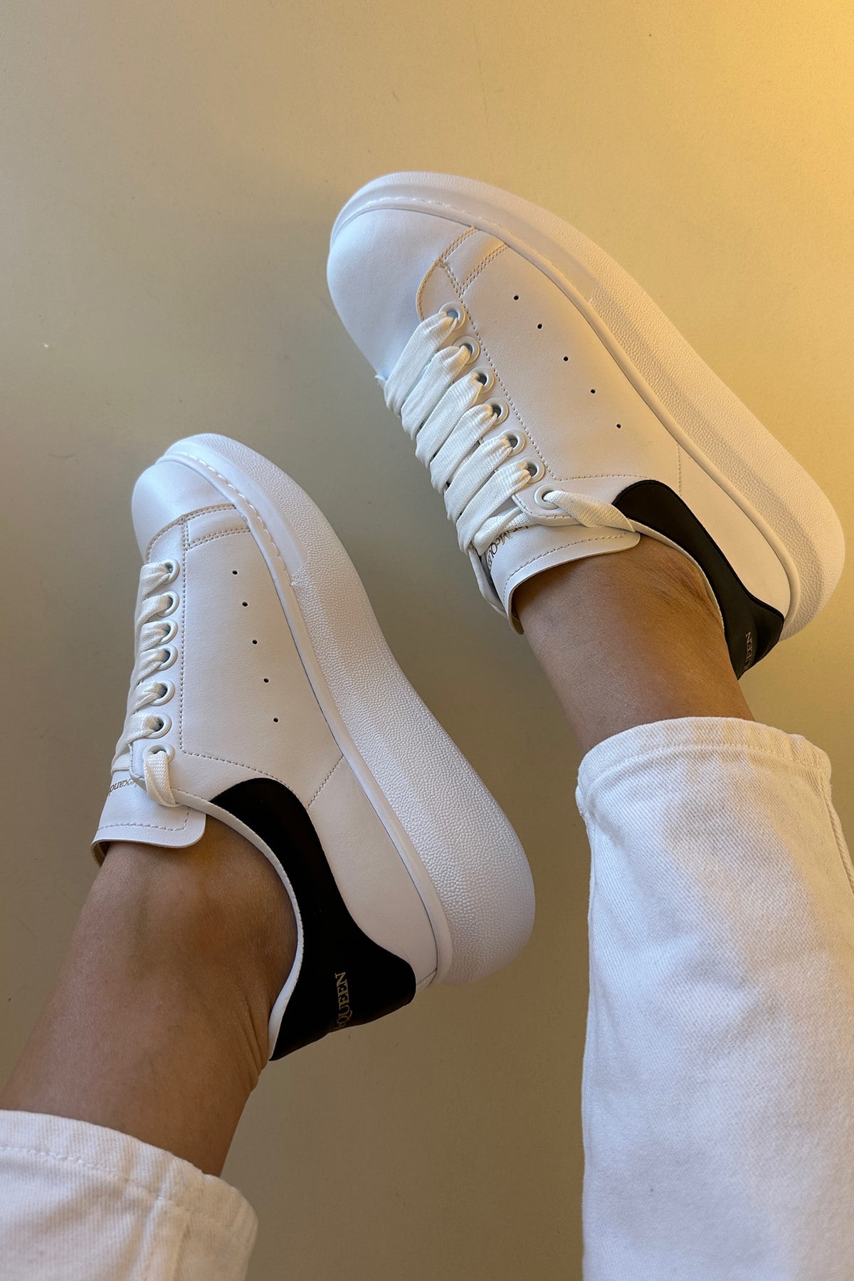 Alxndr Mcqn - Sneakers Siyah Detay