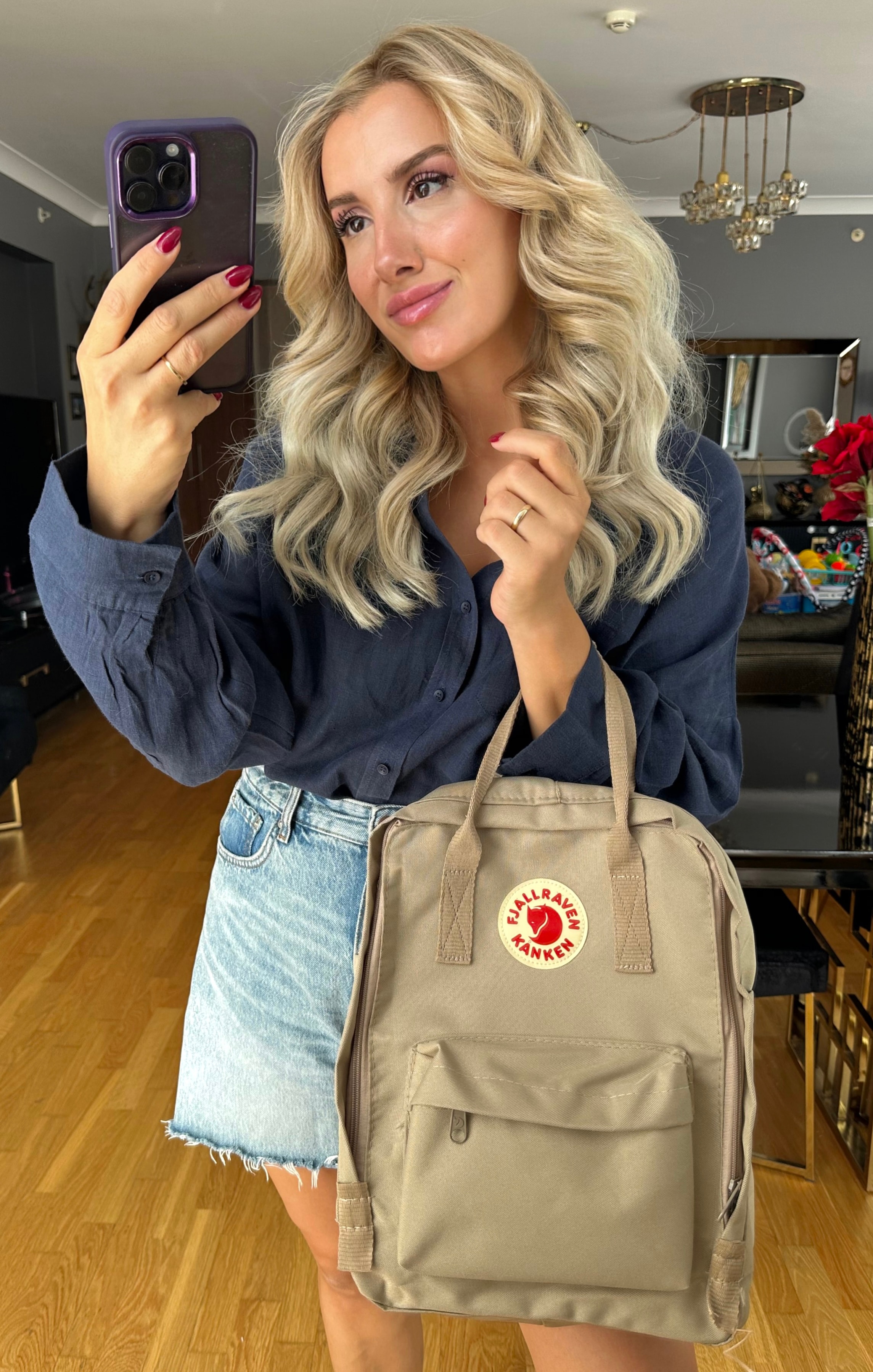 Fjallrav Kank - Sırt Çantası - Vizon Yeşil Detay