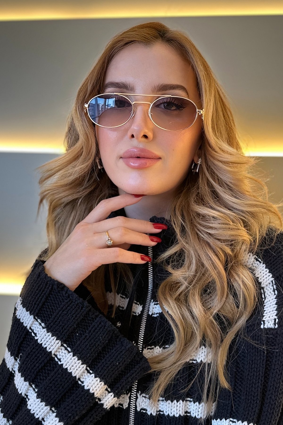 Miu Mi - Logo sunglasses Güneş Gözlüğü