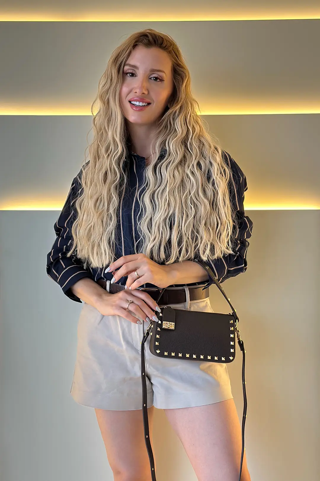 Vltn - Rockstud Koyu Kahve