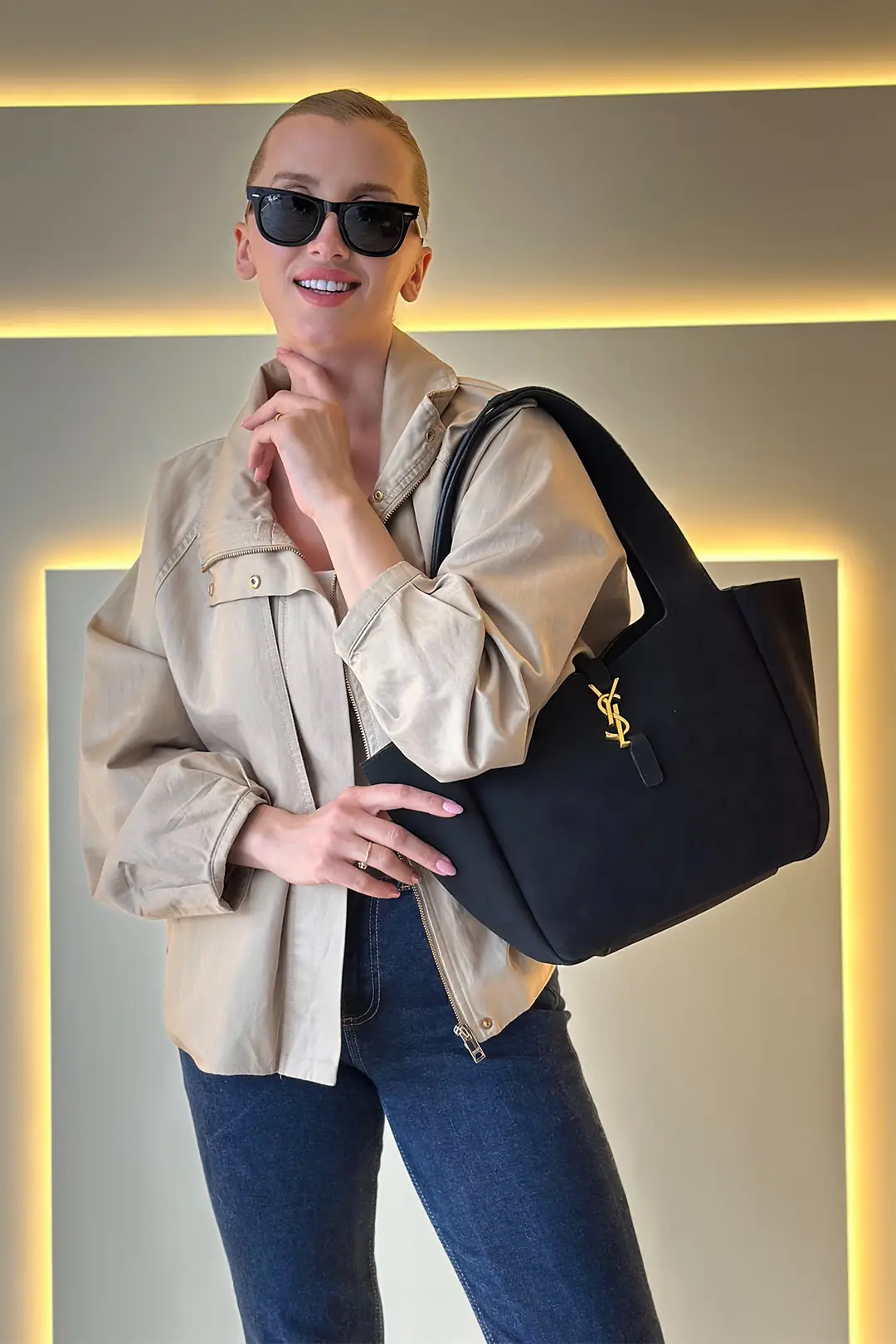 YSL - Le Bea Siyah Çanta