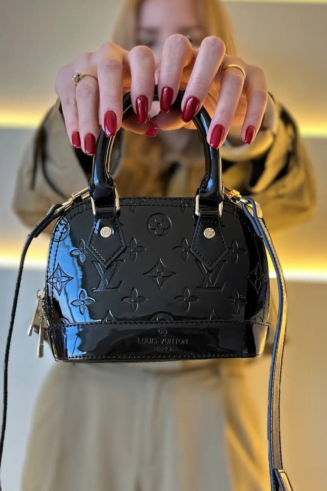 LV - Mini Alma Pm Siyah Rugan