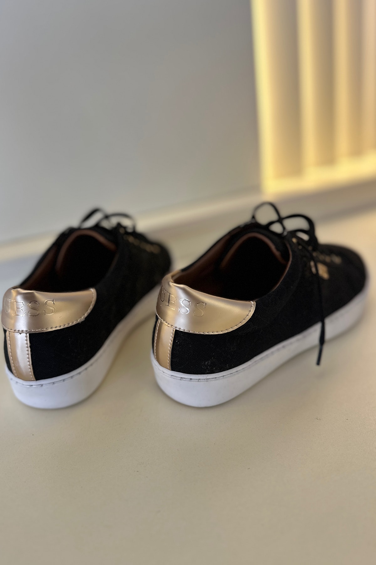 Gues - Sneakers Siyah Dokuma