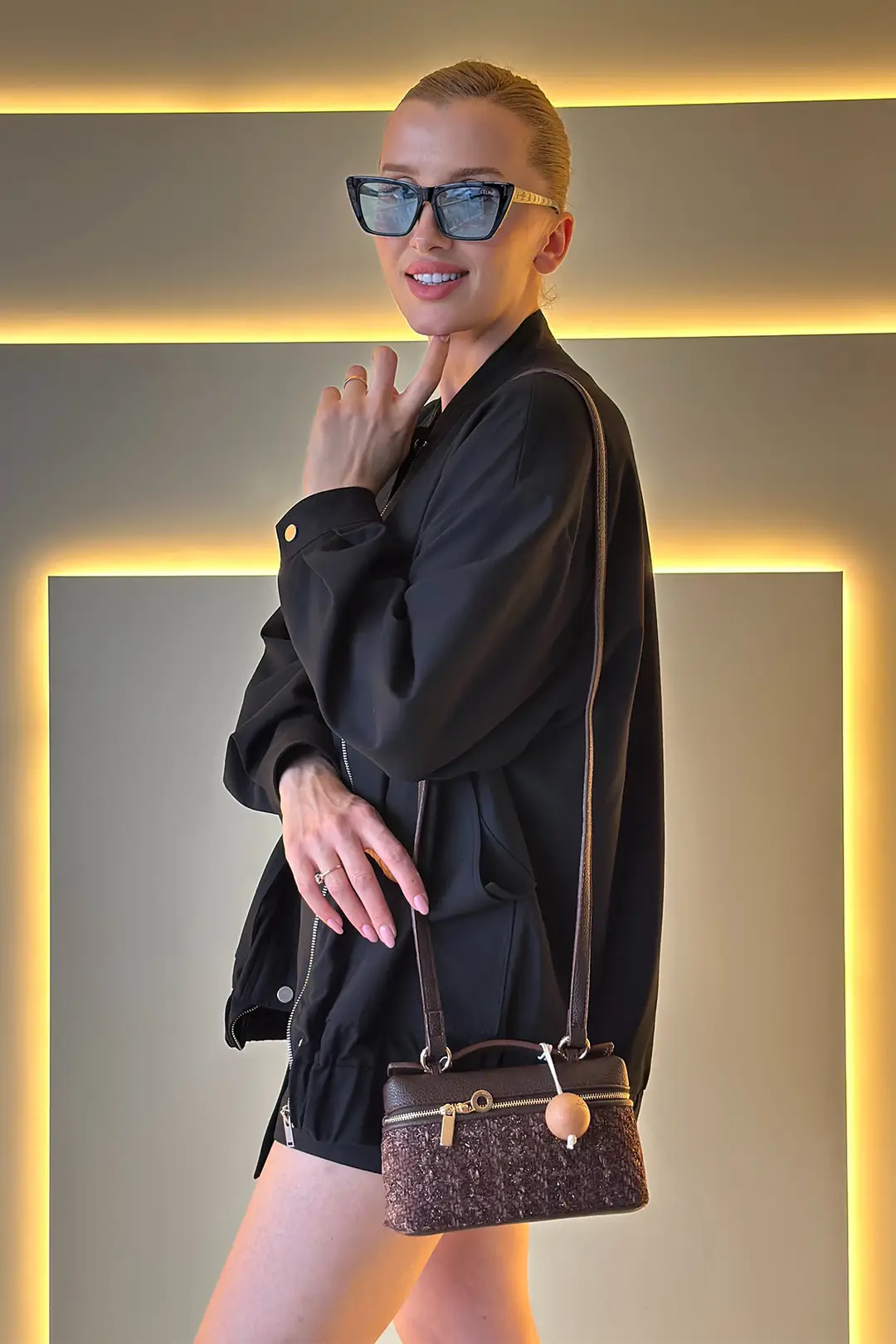 LORO PIANA - Extra Pocket Acı Kahve Çanta