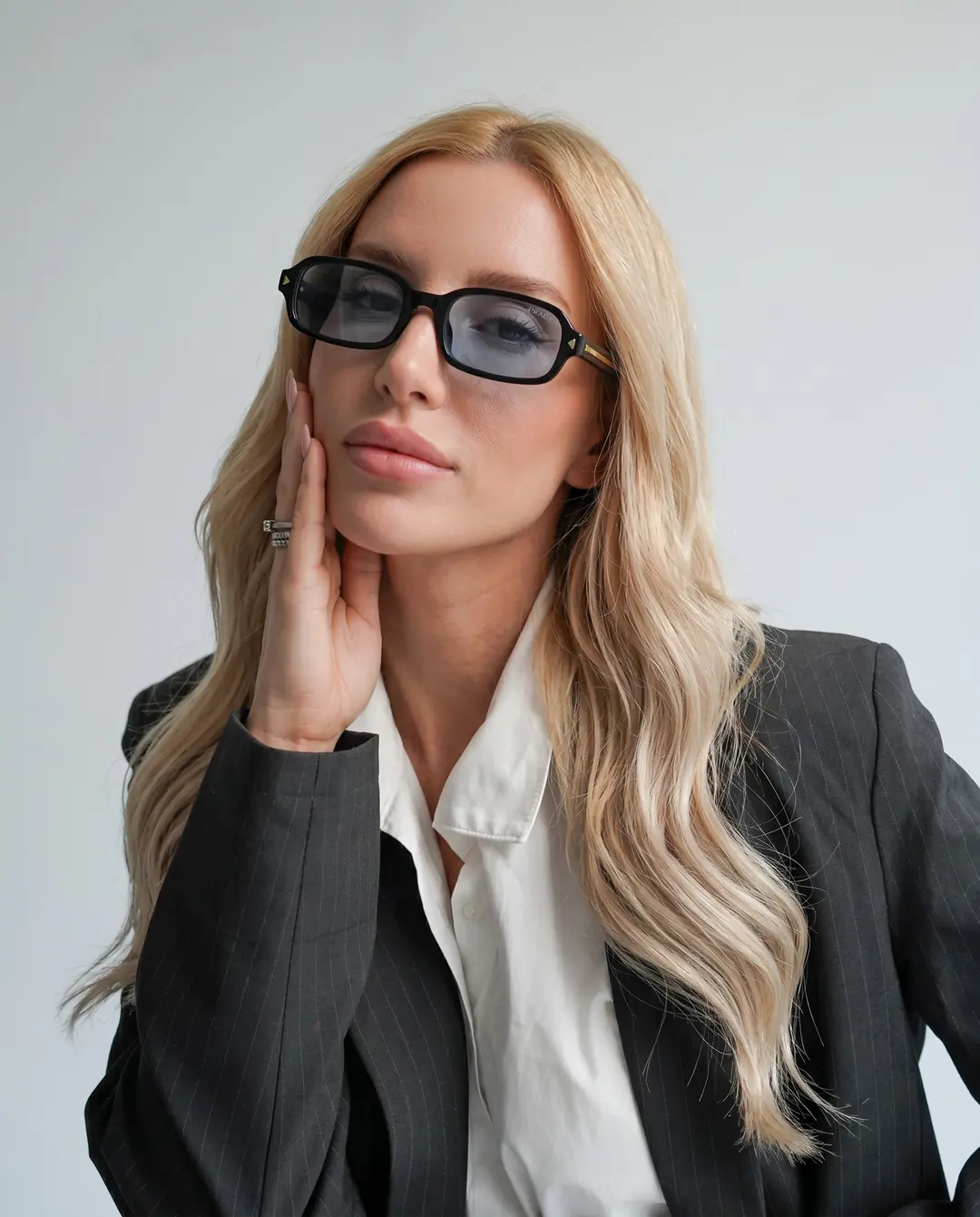 PRD - Siyah Şeffaf Cam Unisex Gözlük