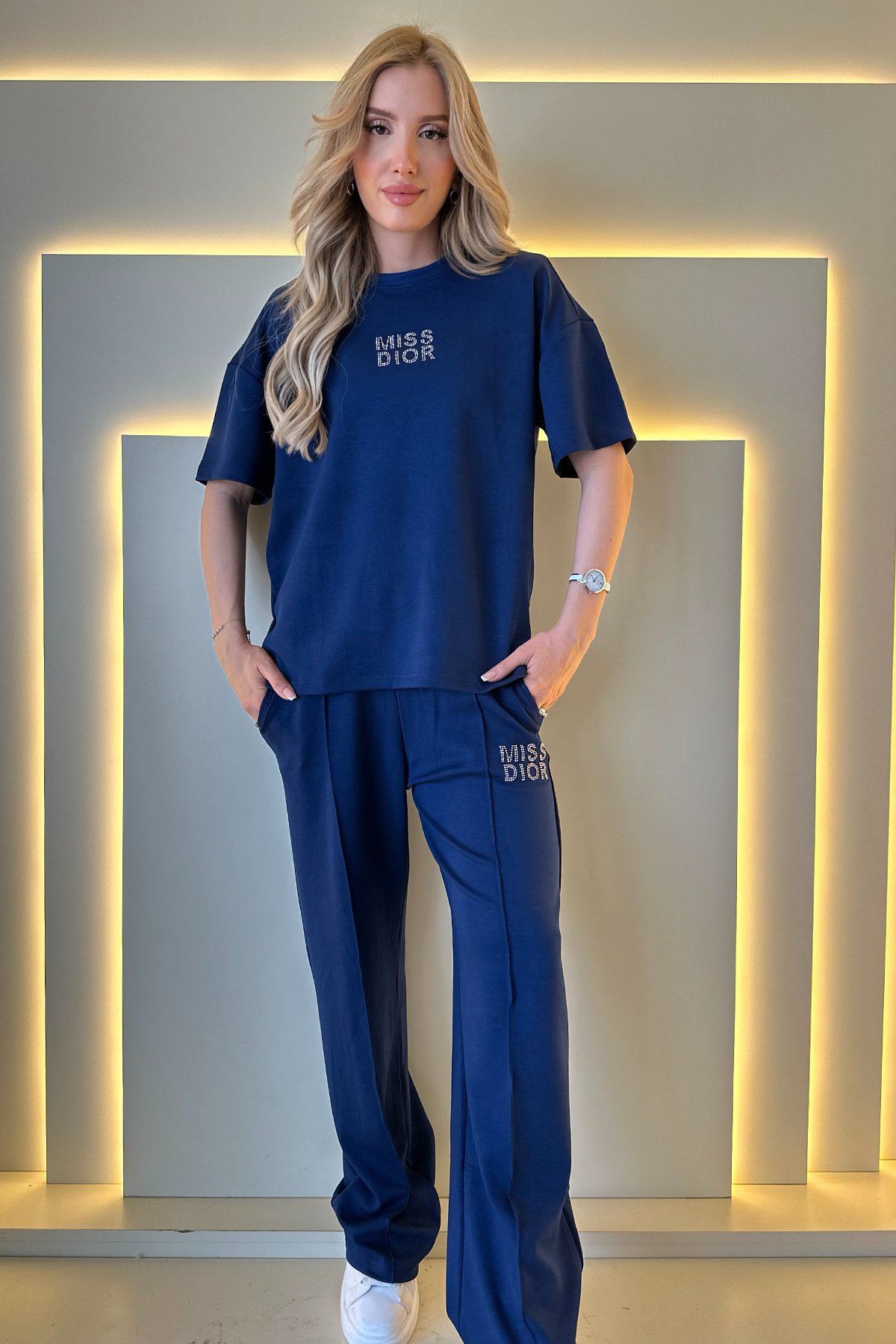 Ms Dr - Mavi Eşofman Takımı