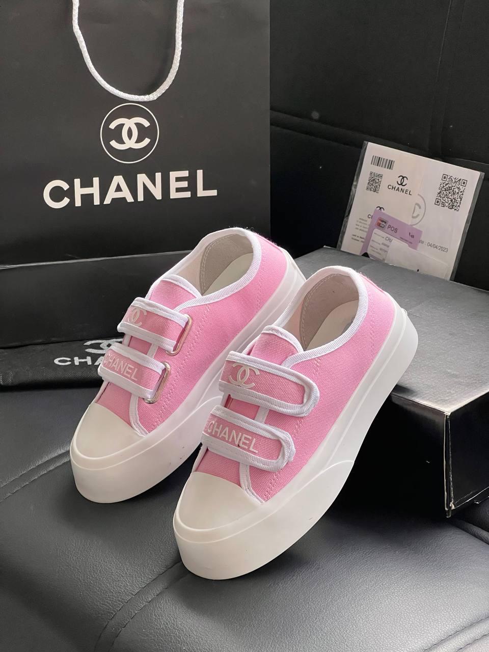 Chnl - Sneakers Pembe