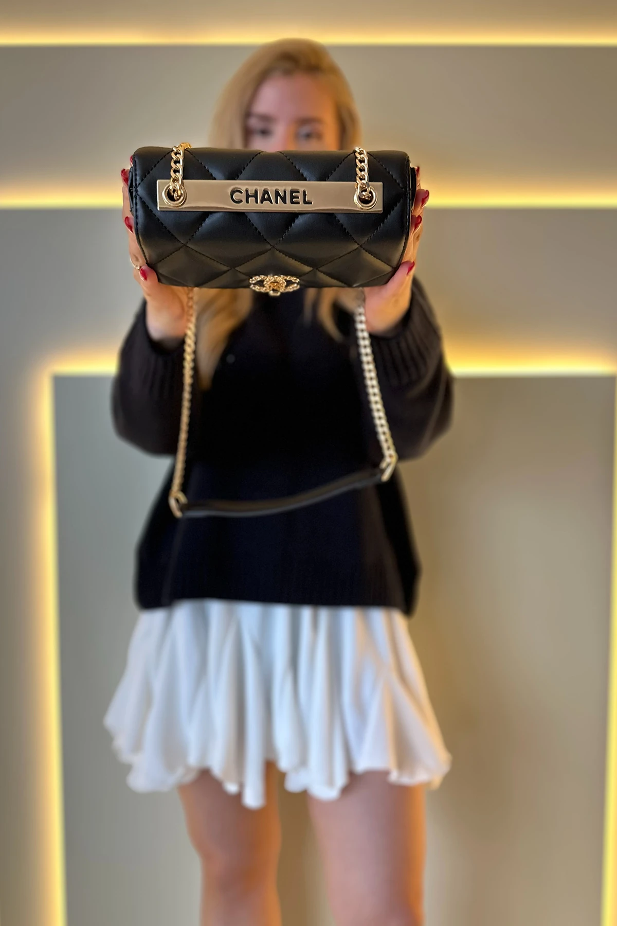 Chnl - Slatted Siyah