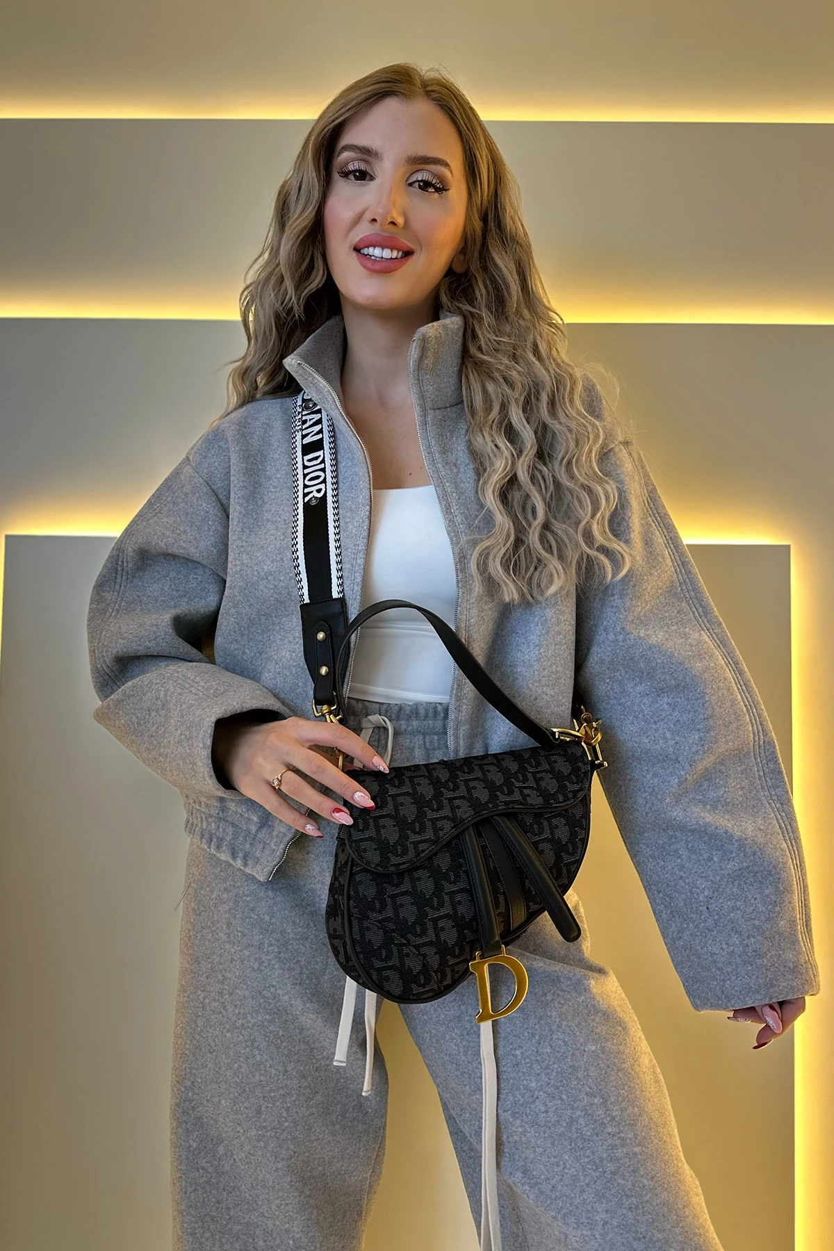 Chrstn Dr - Big Saddle Siyah Dokuma