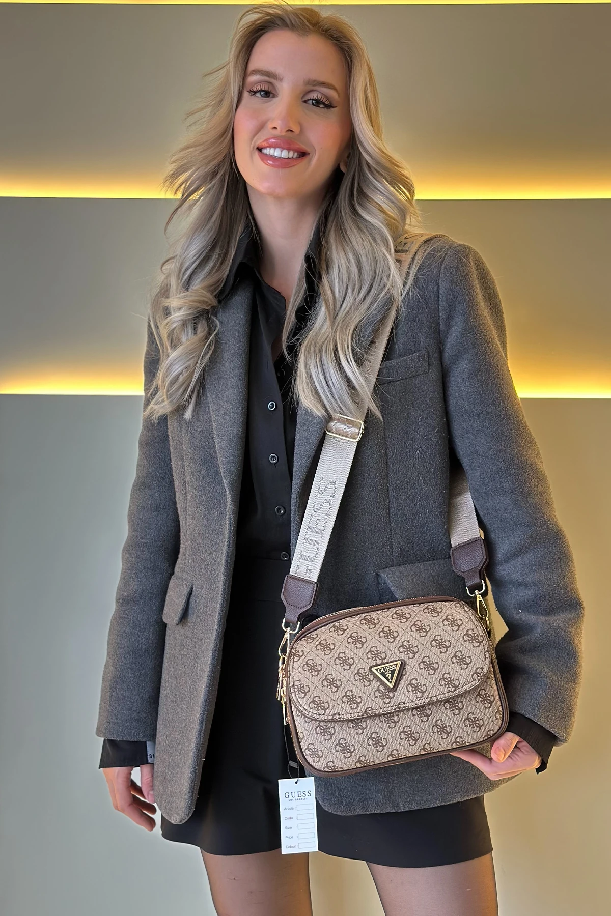 GSS - Kutu Kapaklı Kahve Çanta