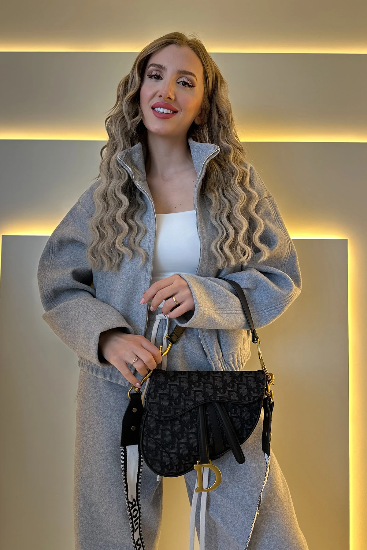 Chrstn Dr - Big Saddle Siyah Dokuma