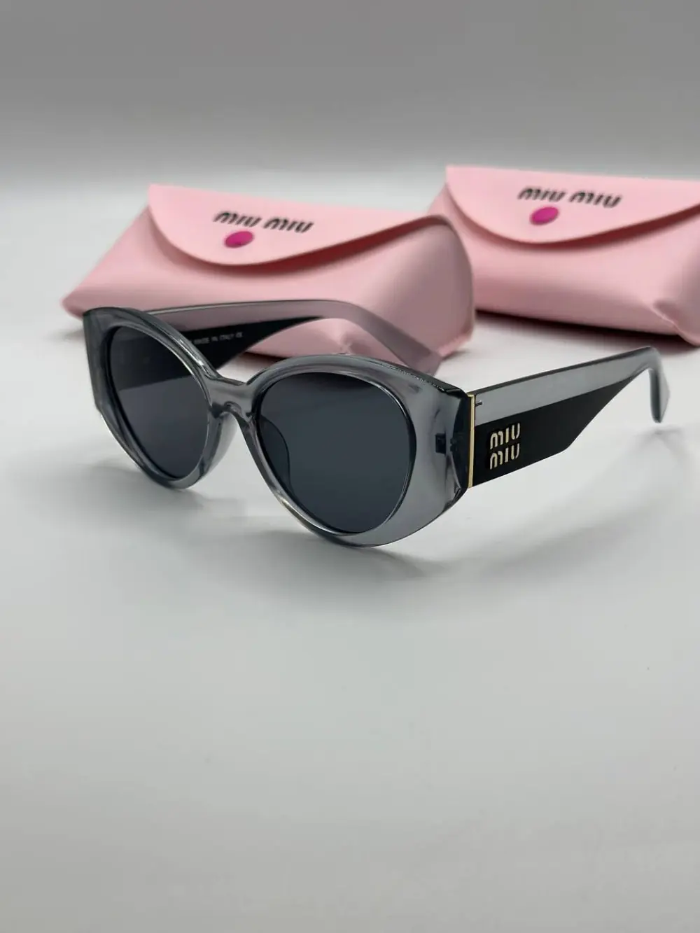 Miu Miu MU 03WS 1AB5S0 53 Füme Kadın Güneş Gözlüğü G4853-DB