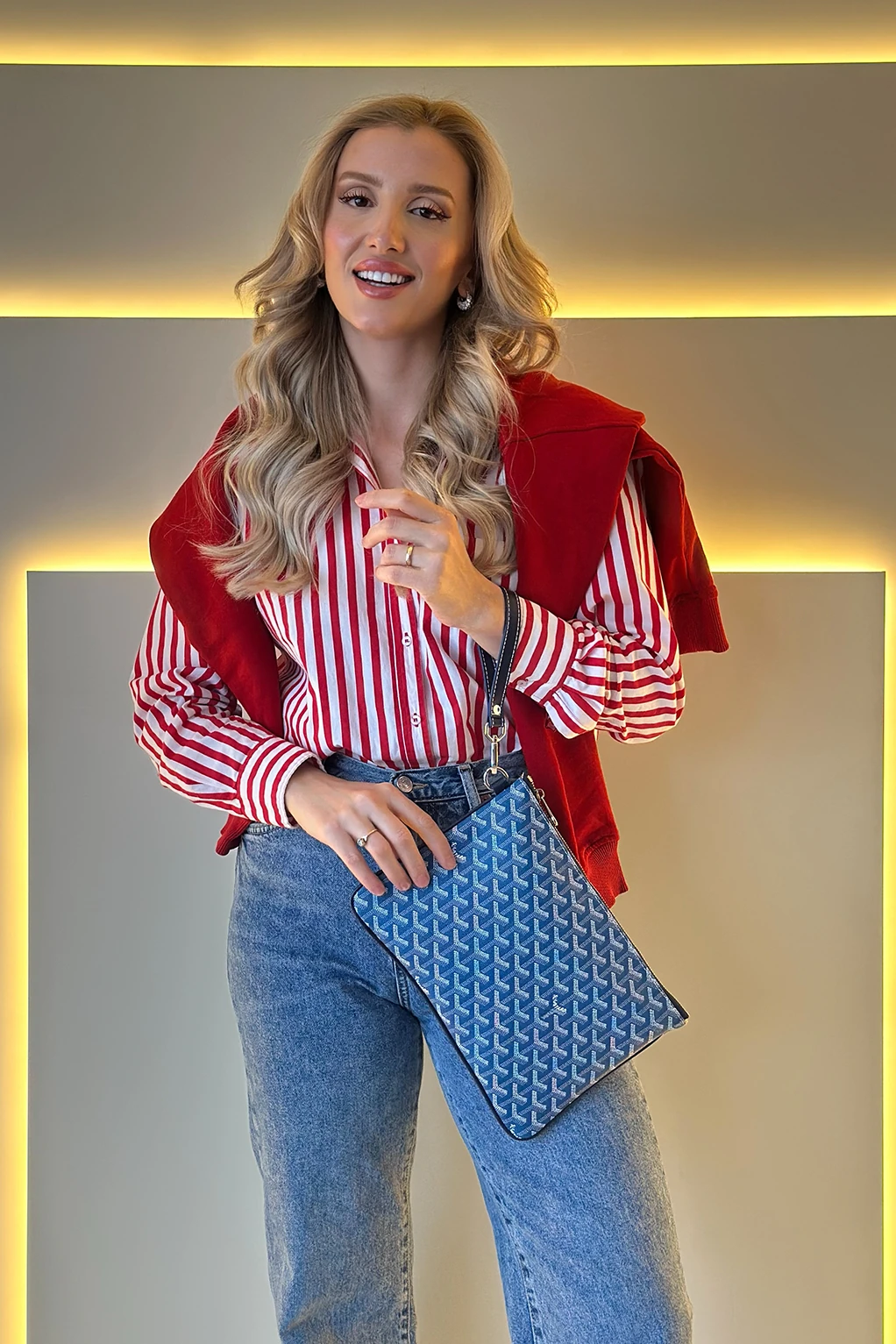 GYRD - Clutch Mavi Çanta