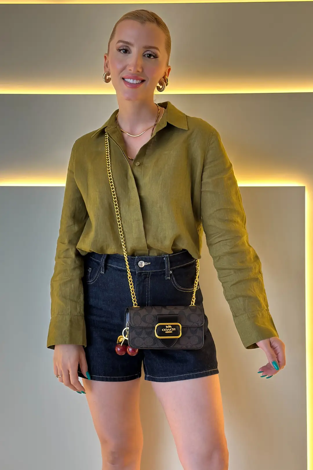 Cch - Bag Anahtarlıklı Siyah Detay