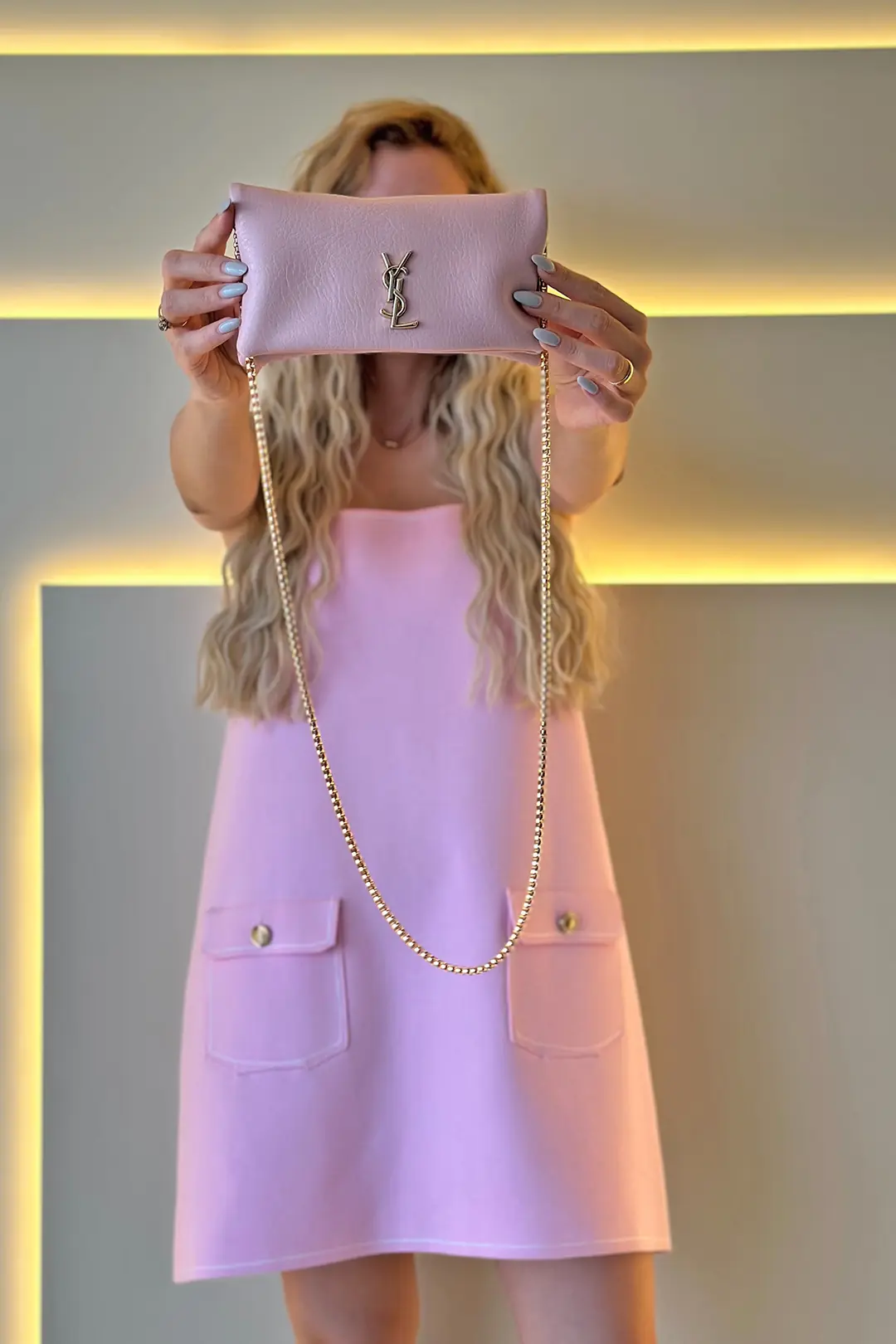 Ysl - Mini Zincirli Pudra