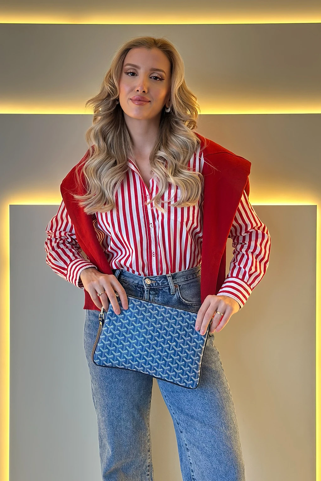 GYRD - Clutch Mavi Çanta