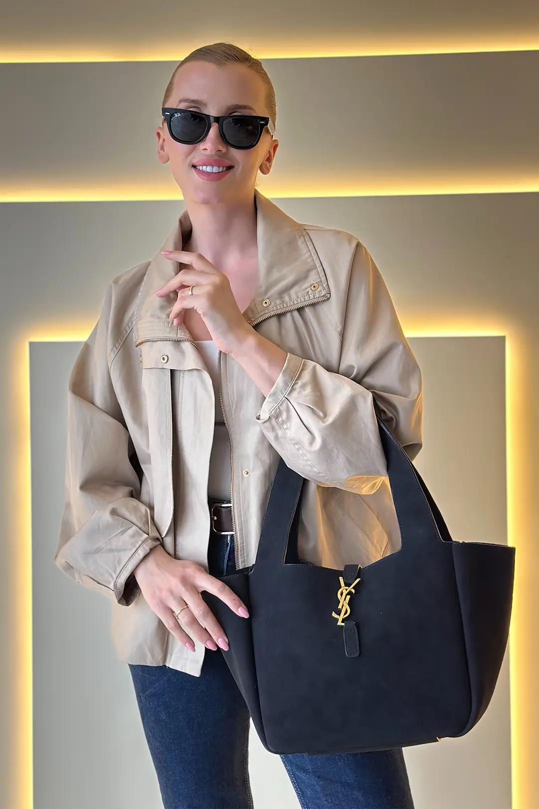 YSL - Le Bea Siyah Çanta