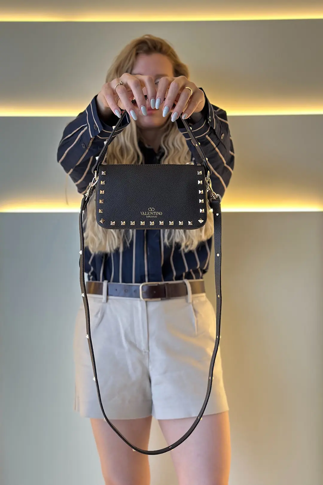 Vltn - Rockstud Koyu Kahve